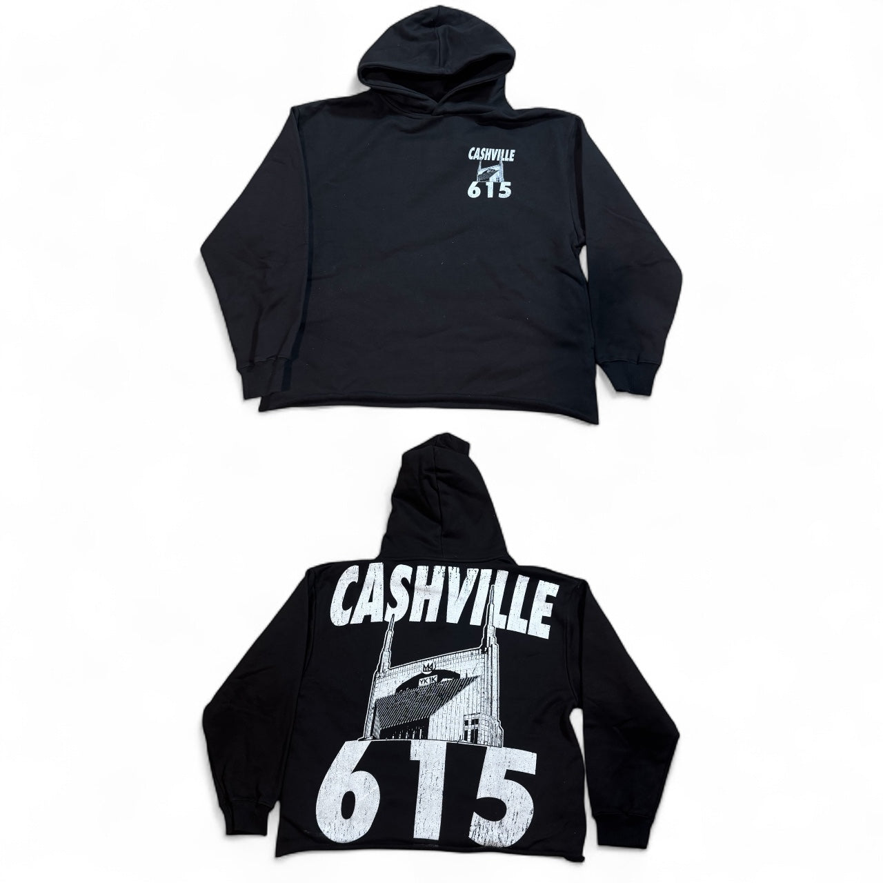 NASHVILLE 615 HOODIE BLACK