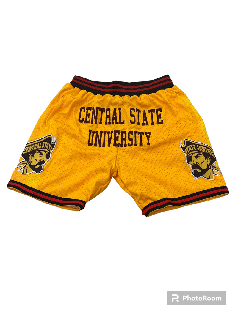 CENTRAL STATE UNIVERSITY BASKETBALL SHORTS