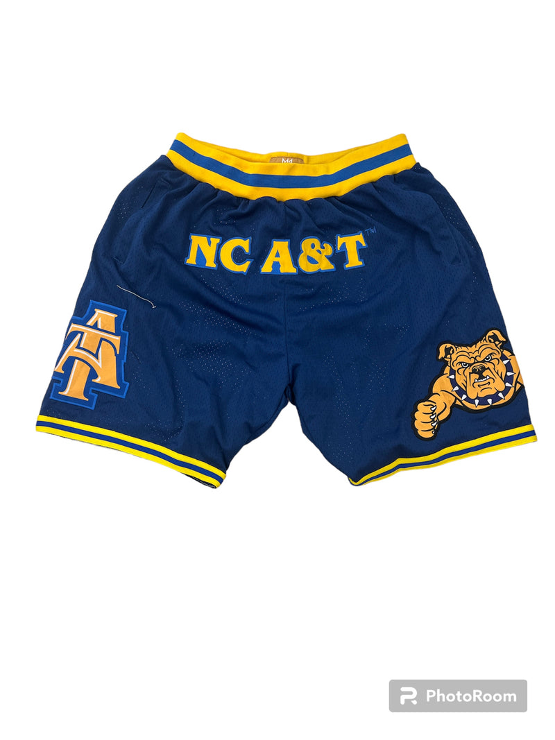 NC&T BASKETBALL SHORTS
