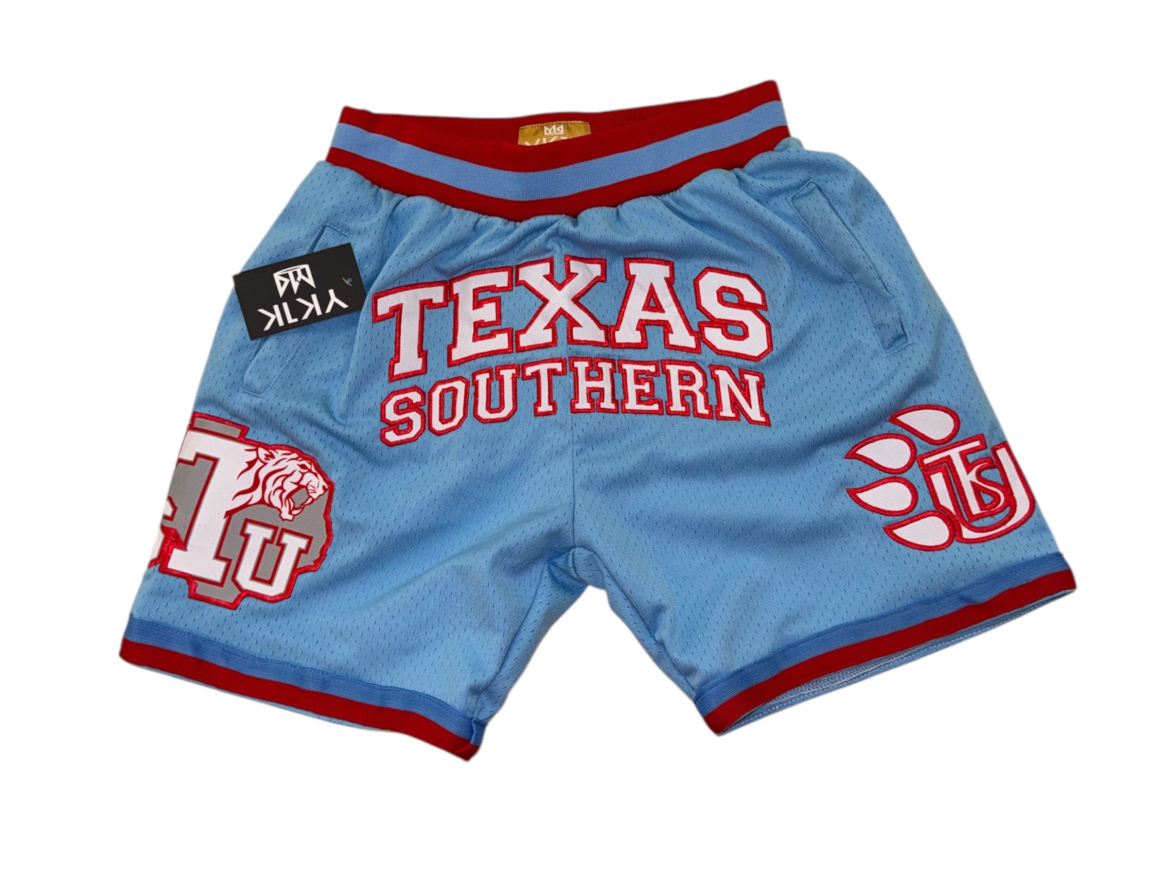 Texas Southern BASKETBALL SHORTS  BABY BLUE