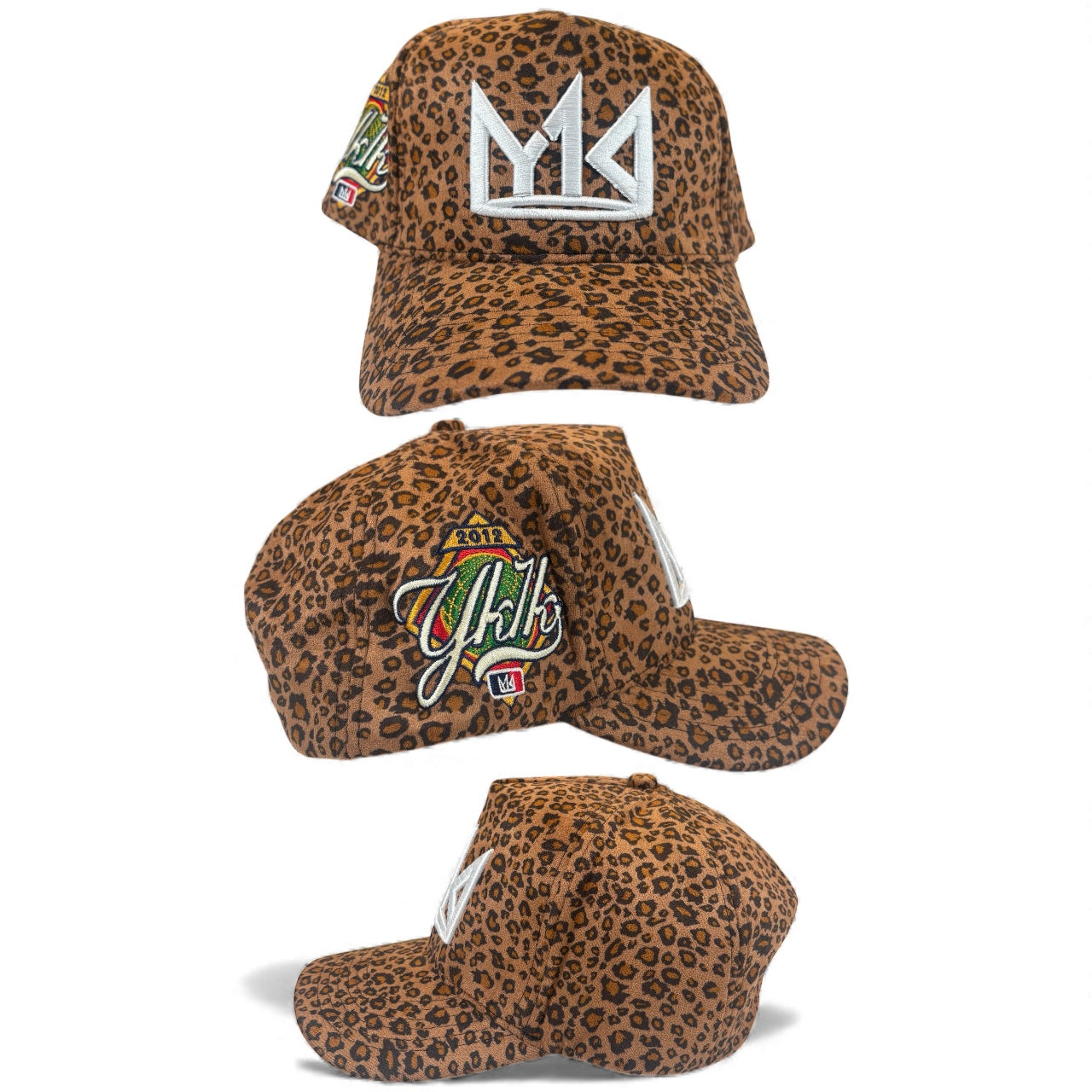 YK1K “Wild Crown” Leopard Dad Hat