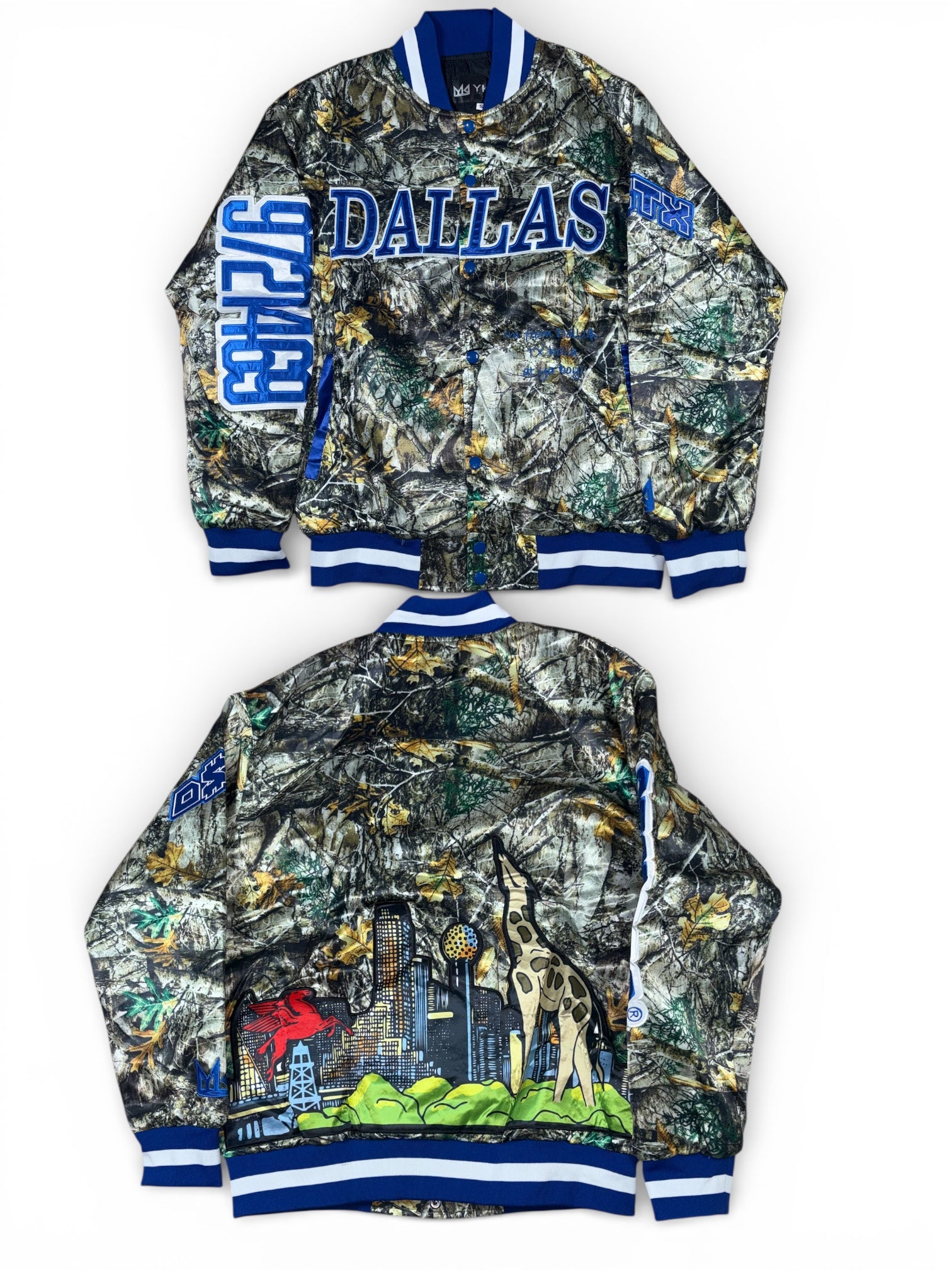 Dollas Tx X YK1K Dallas Camo Tree Jacket