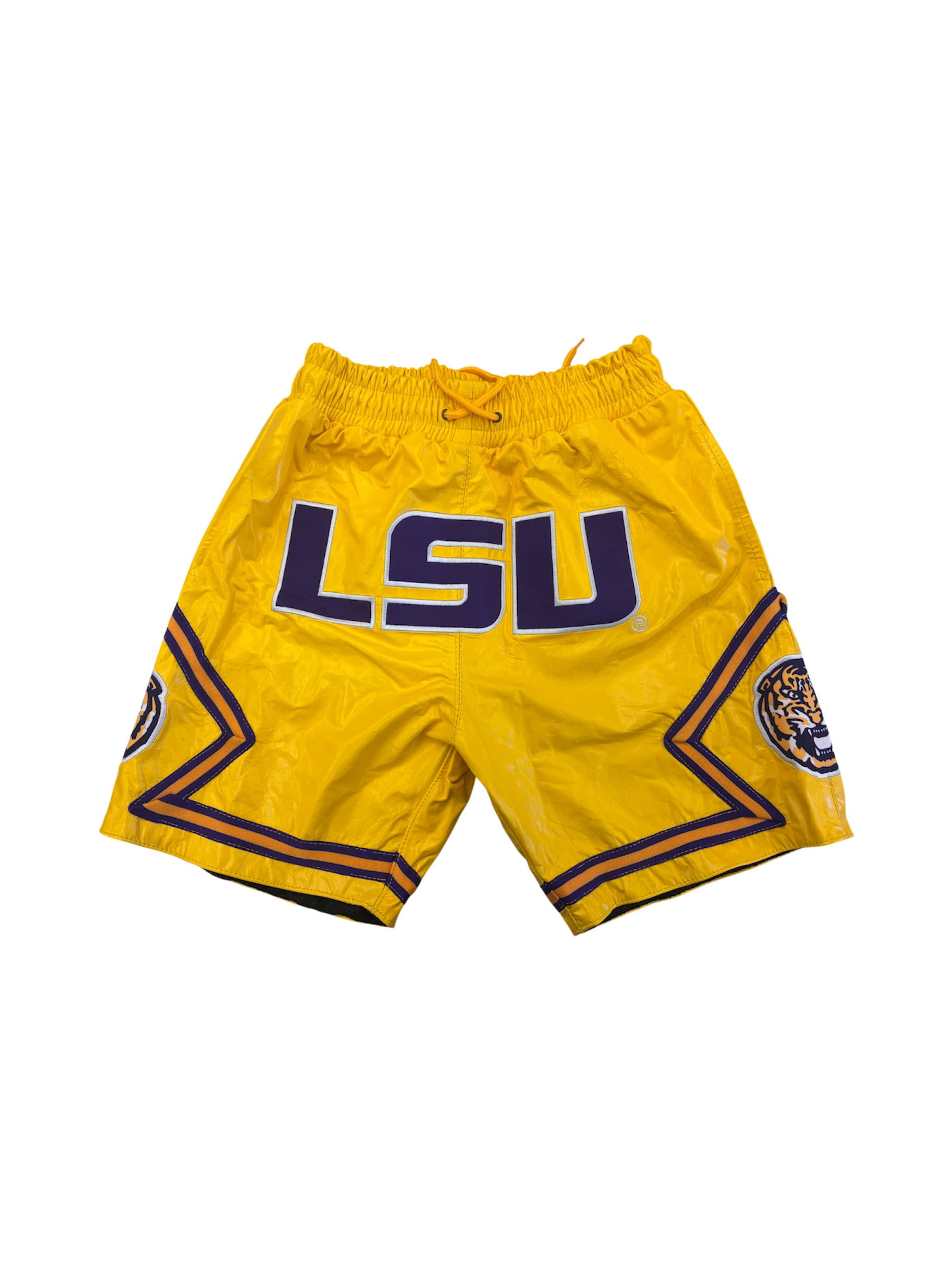LSU Basketball Shorts GOLD LEATHER
