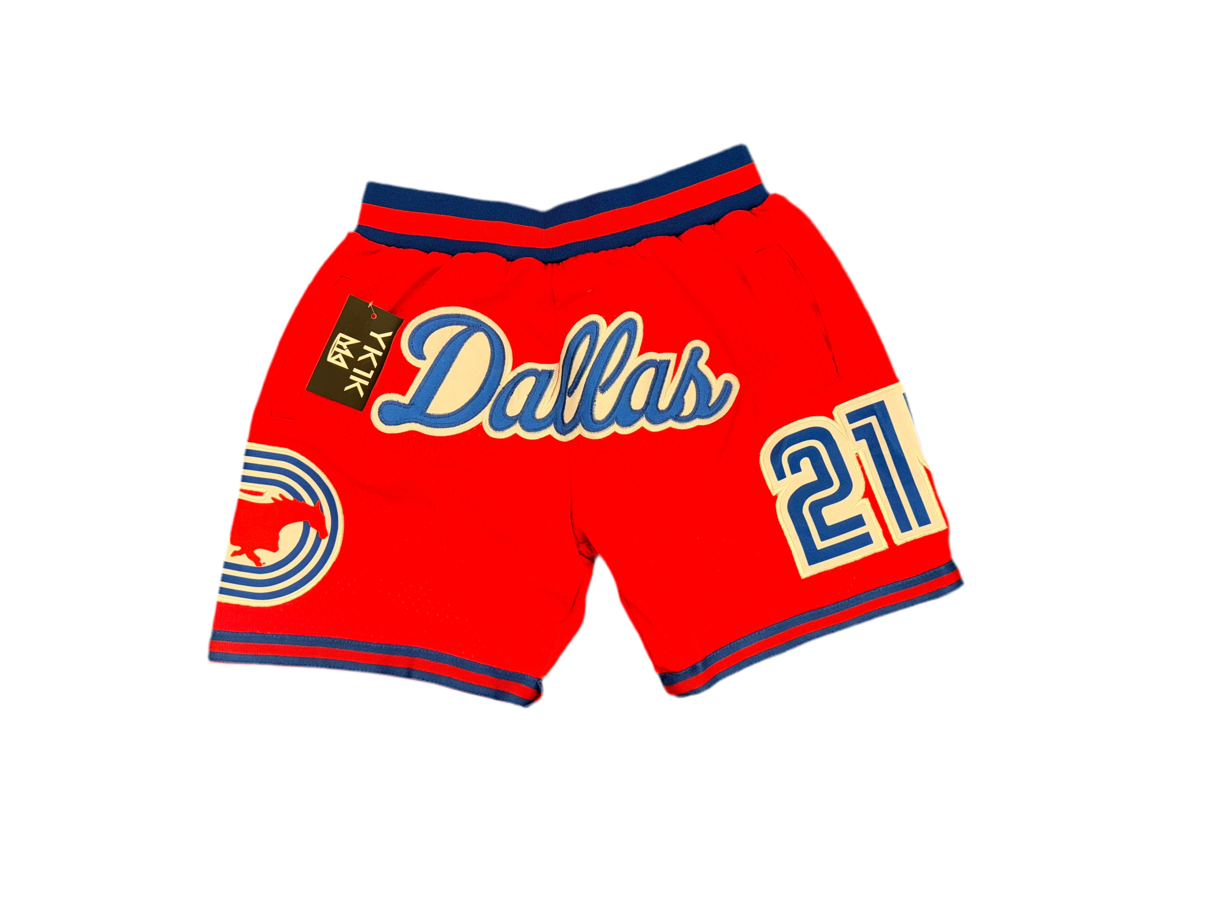 SMU Basketball Shorts Red PRE-ORDER