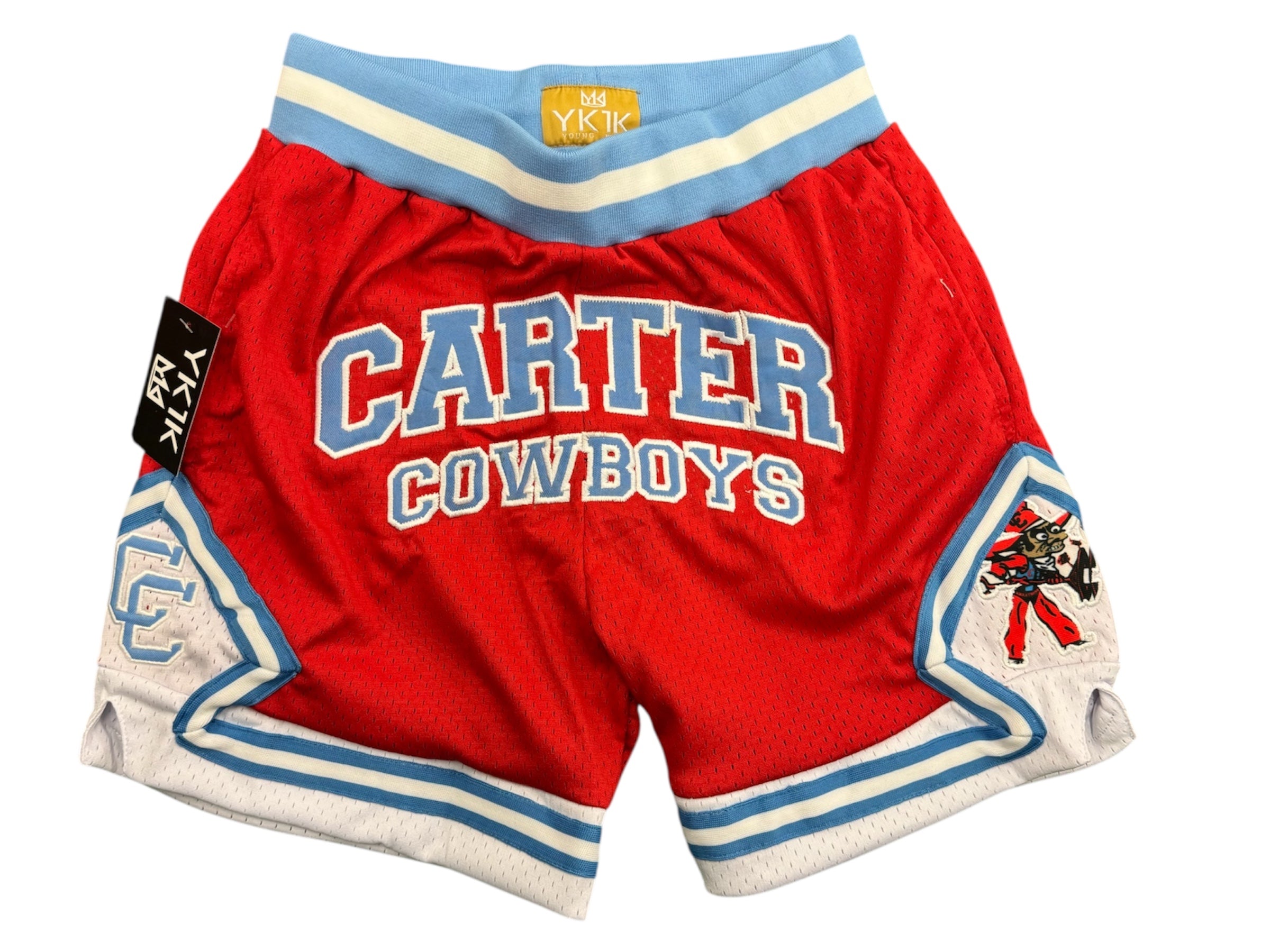 Dallas Carter Basketball Shorts Red 2025 2.0
