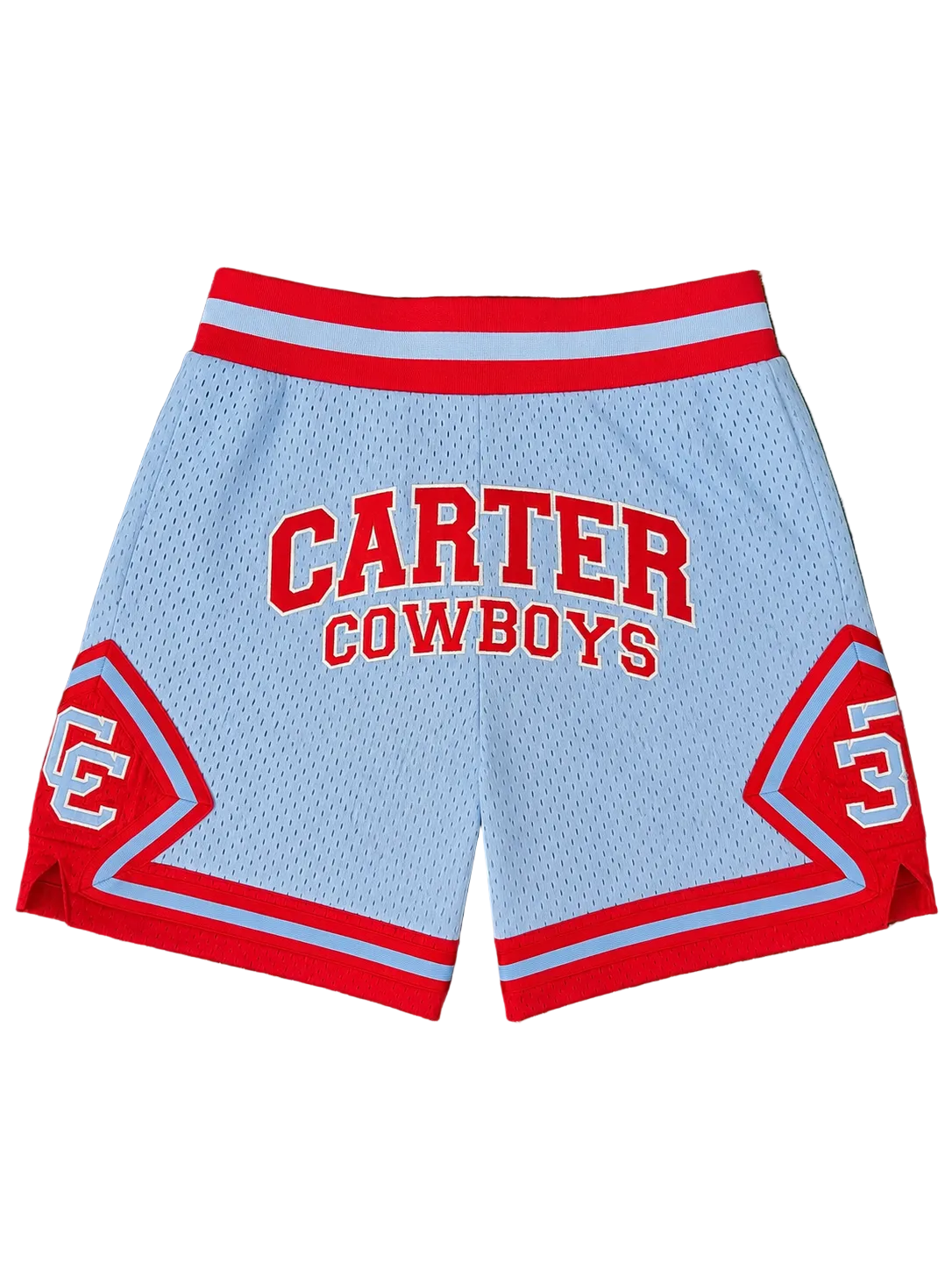 Dallas Carter Basketball Shorts BABY BLUE 2.0 2026