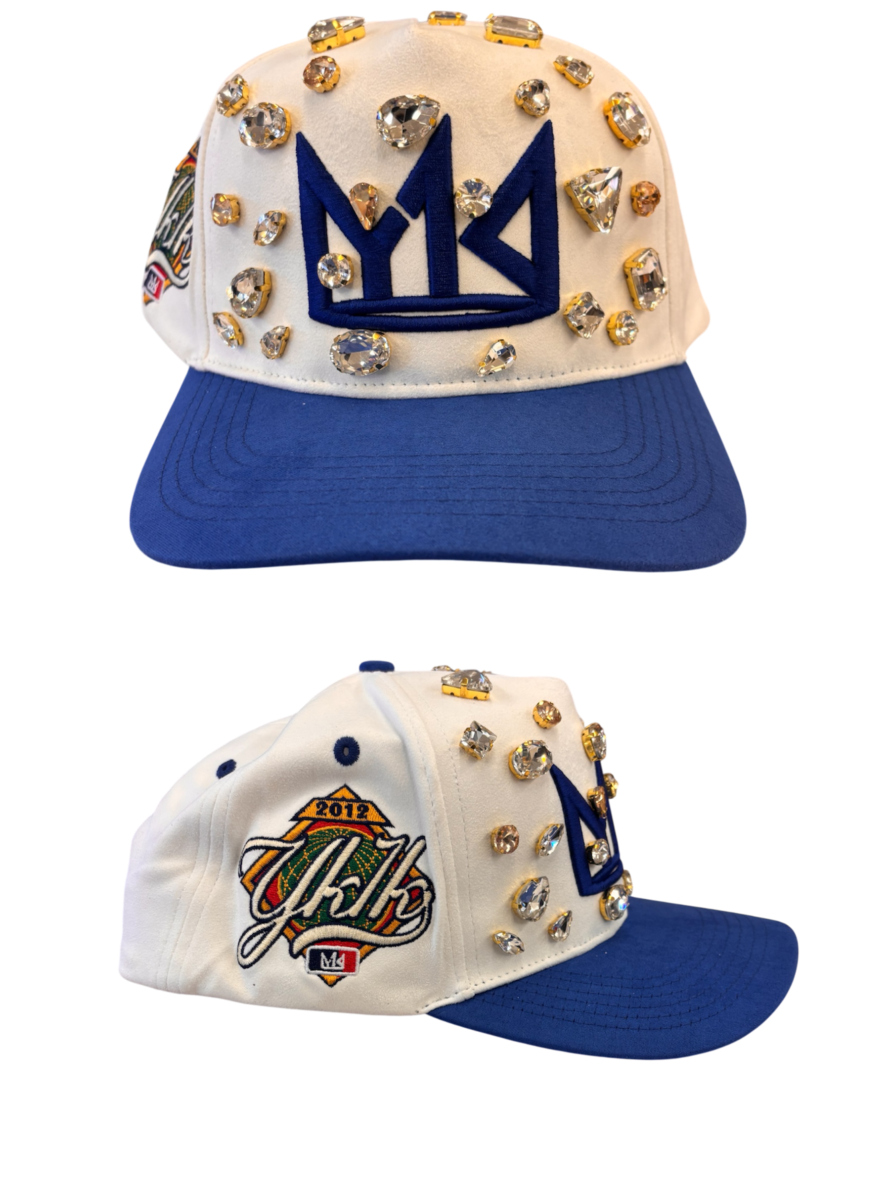 YK1K CROWN HAT BEDIZZED BLUE