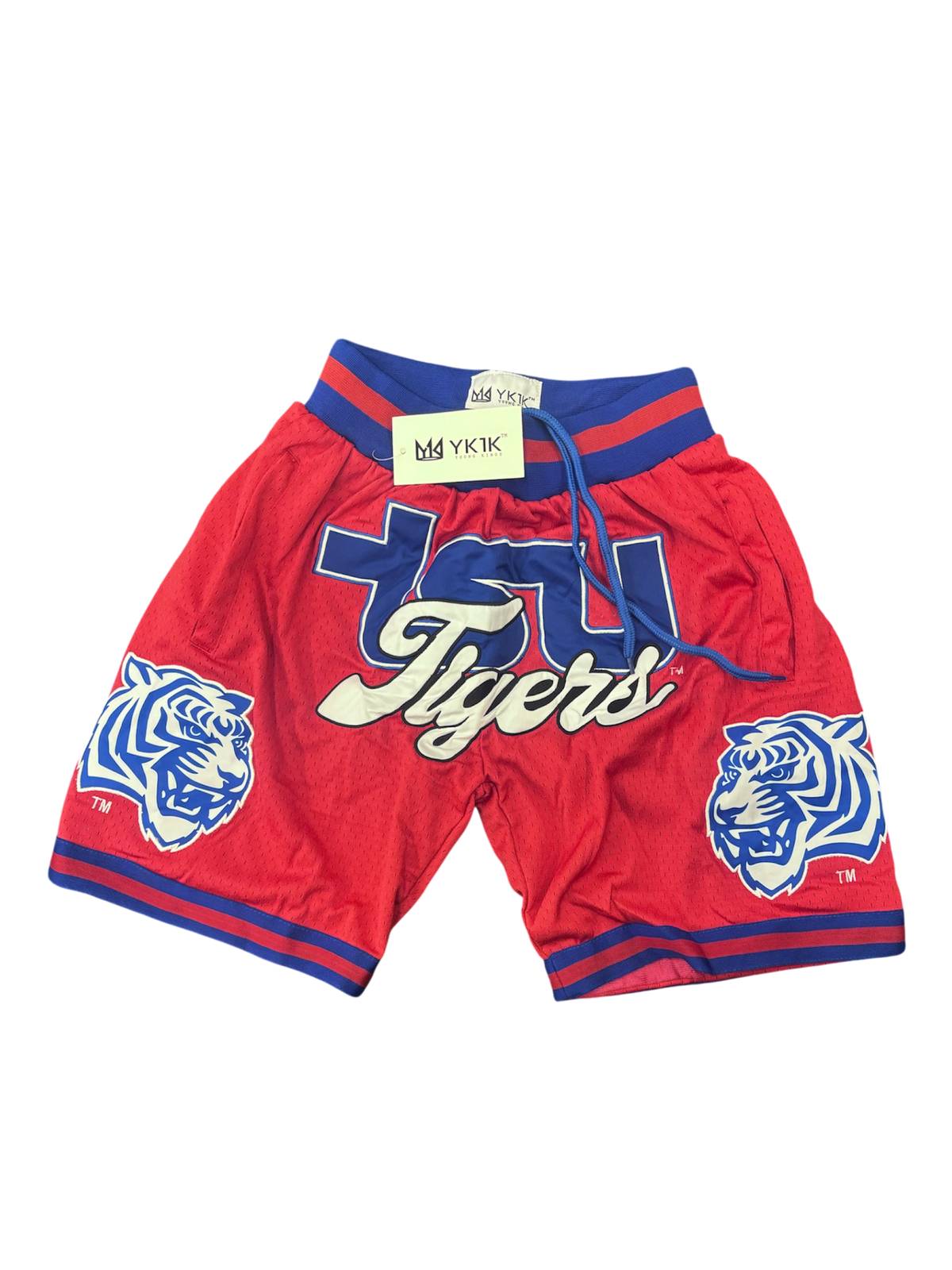 TSU TIGER BASKETBALL SHORTS RED 2026