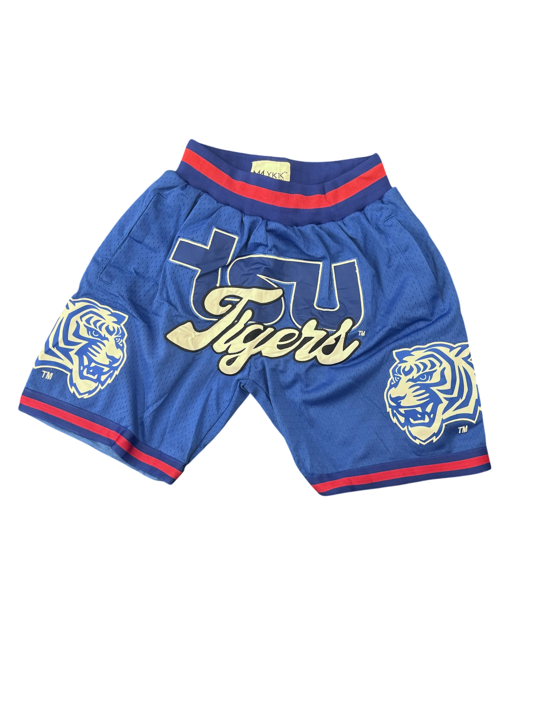 TSU TIGER BASKETBALL SHORTS BLUE 2026