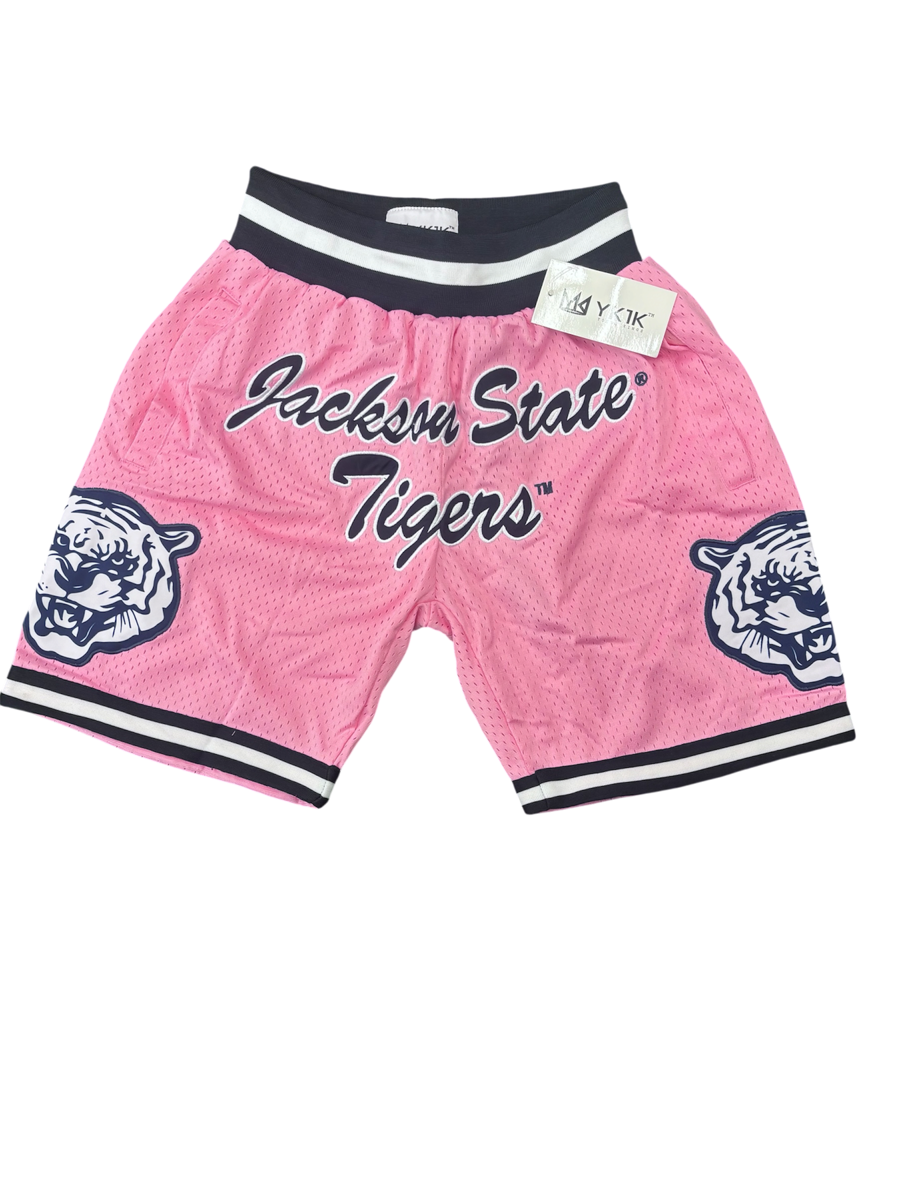 Jackson Stats TIGER BASKETBALL SHORTS Pink 2026
