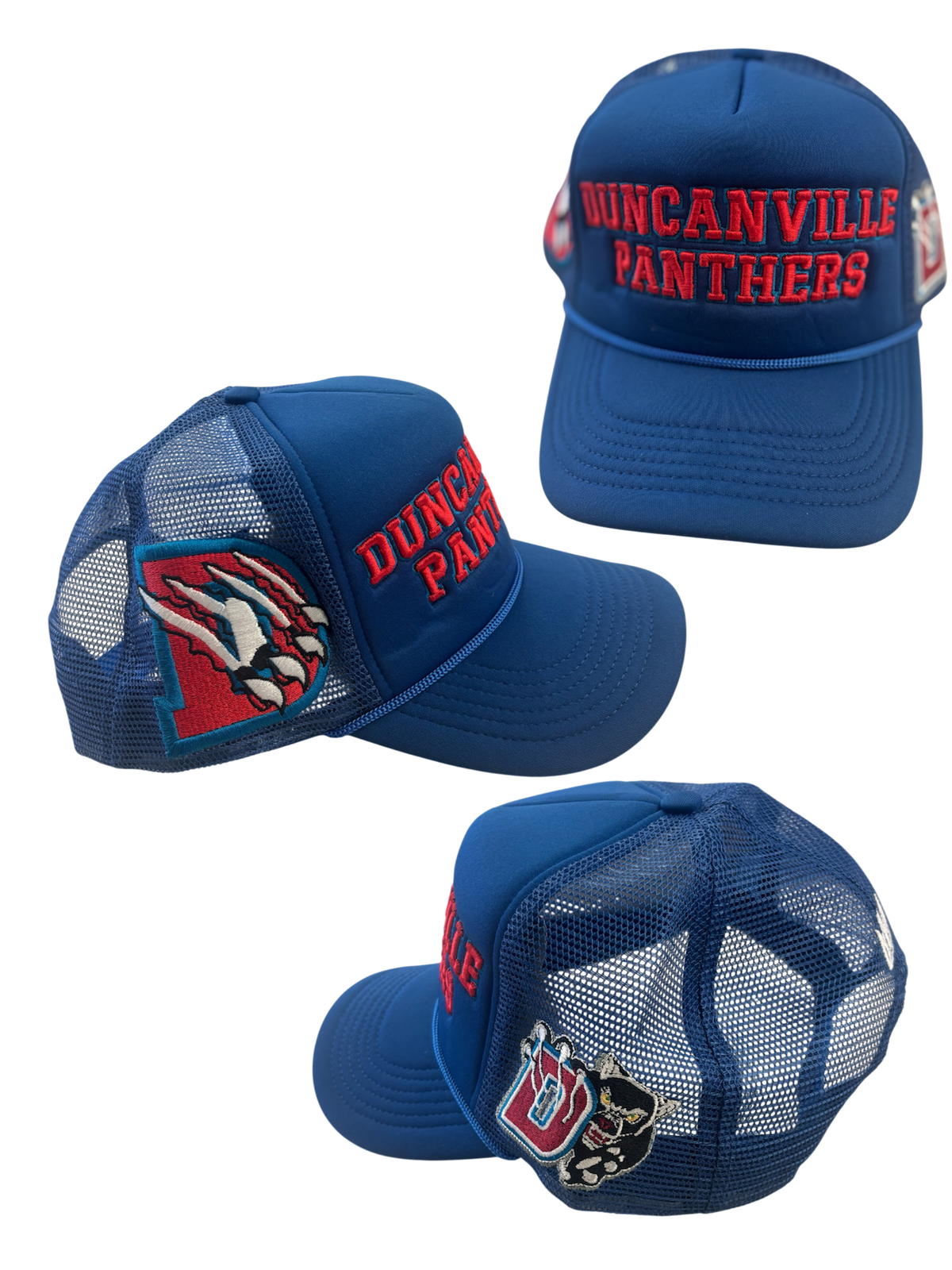 DUNCANVILLE HIGHSCHOOL TRUCKER HATS BLUE