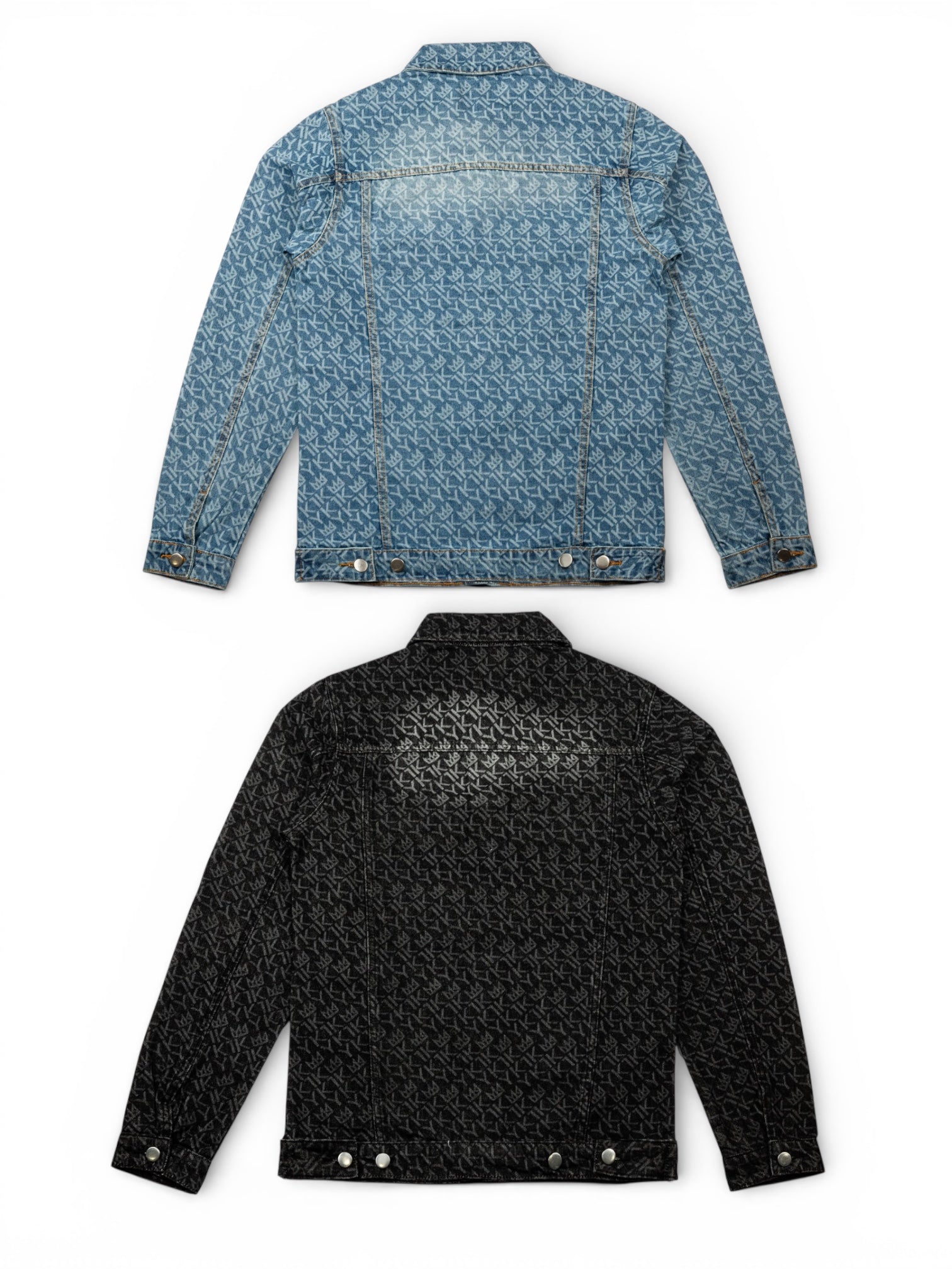 YK1K Crown Monogram Denim Jacket