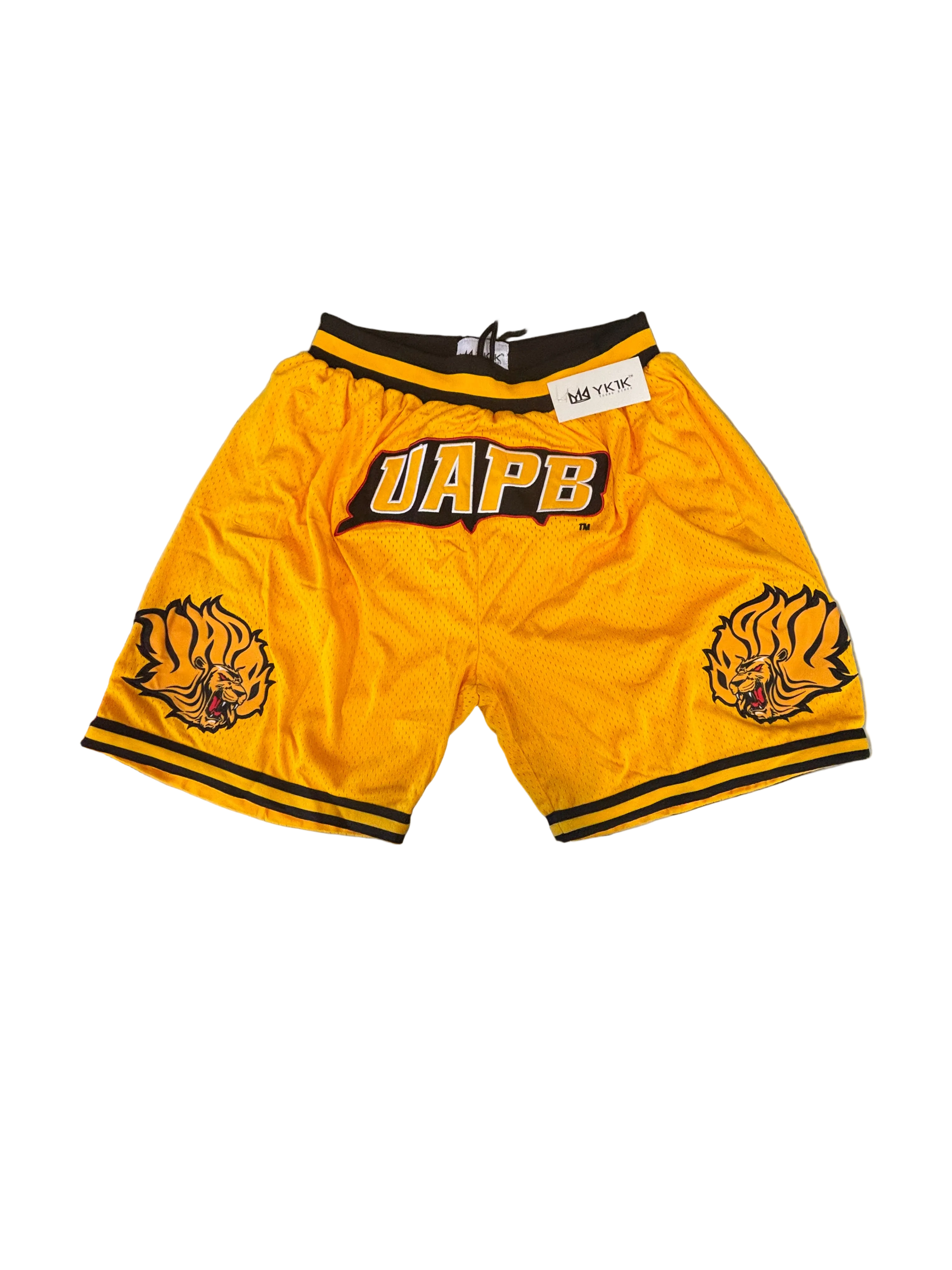 UAPB BASKETBALL SHORTS GOLD
