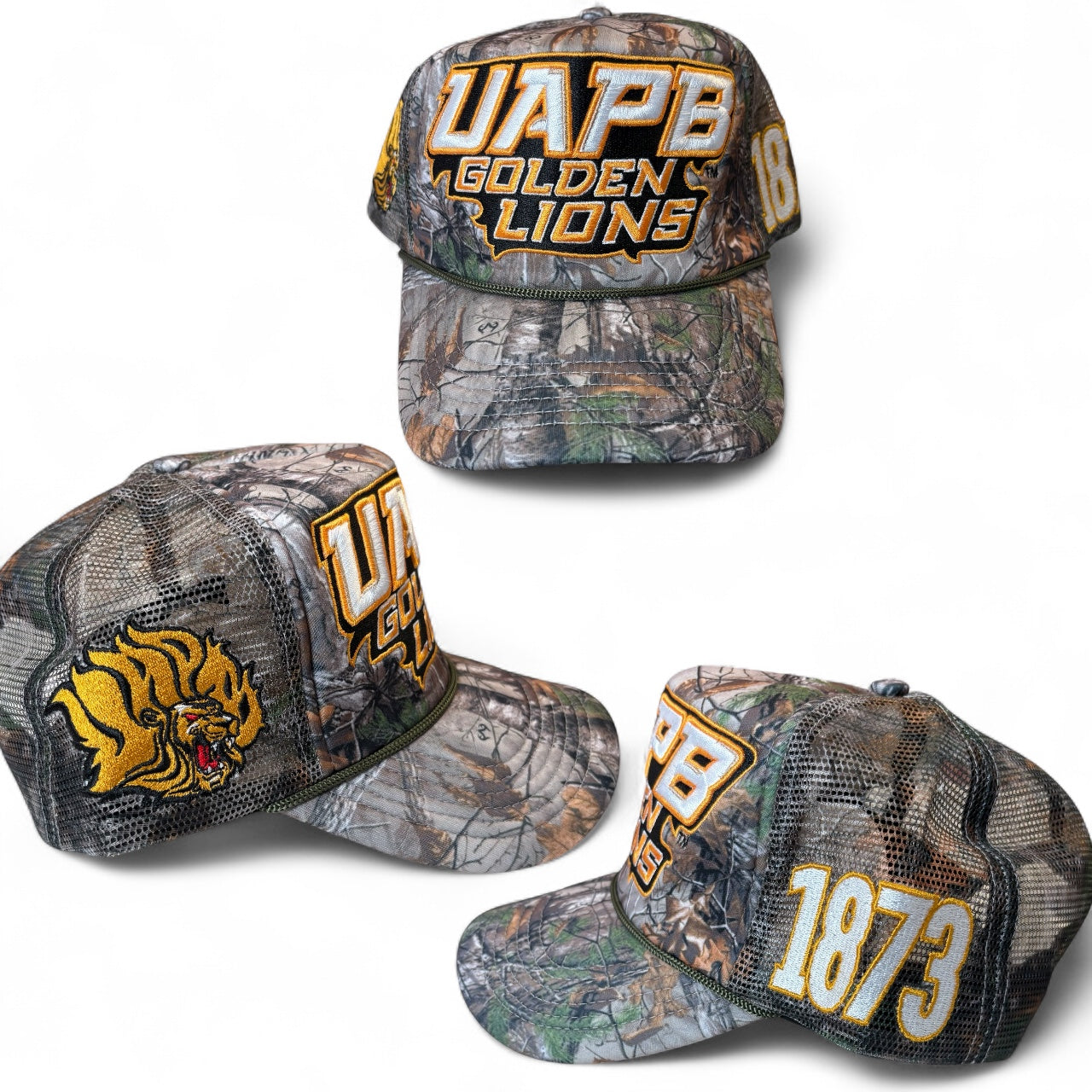 UAPB TRUCKER HAT CAMO