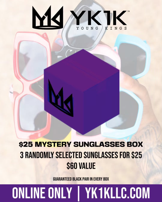 $25  SUNGLASSES MYSTERY BOX