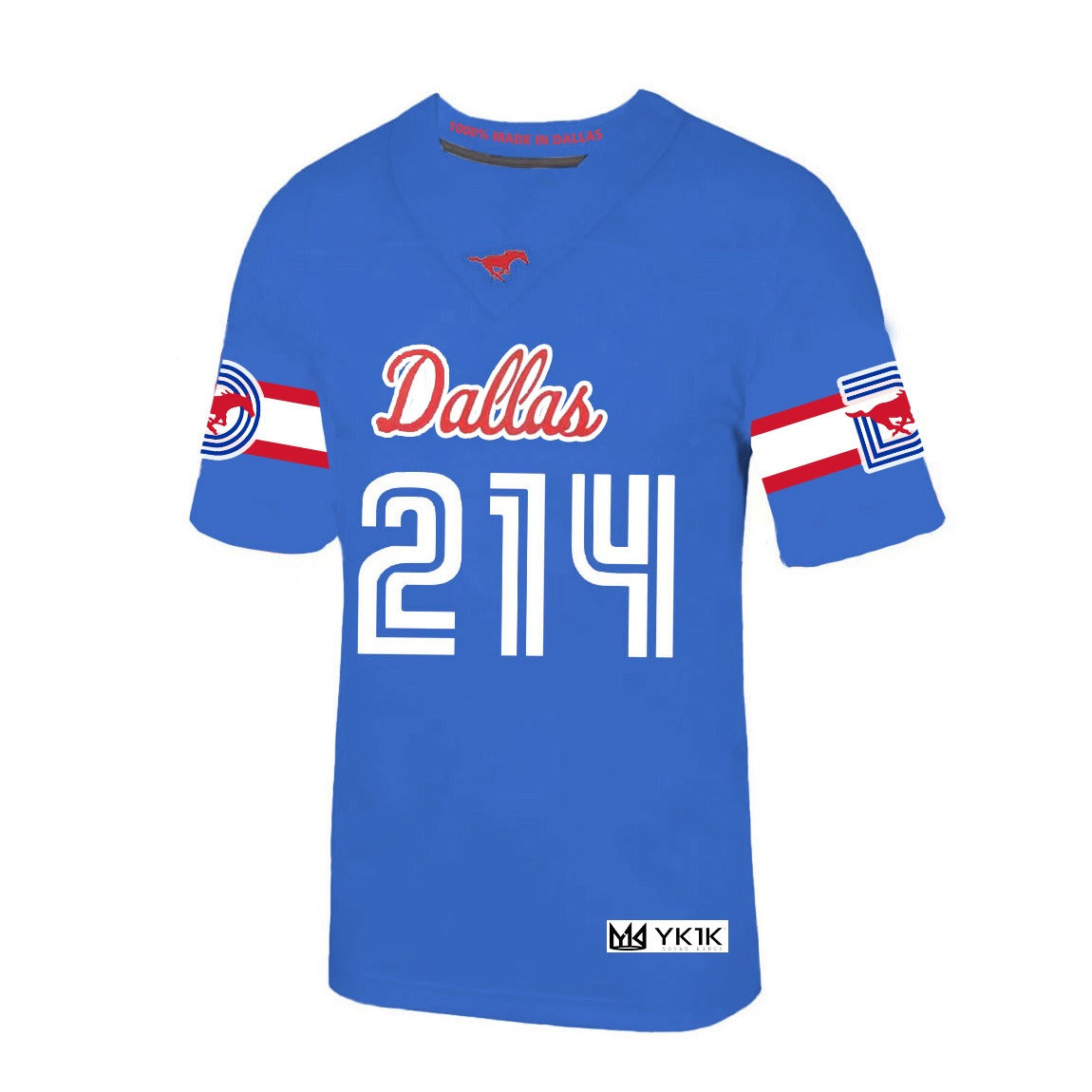 SMU FOOTBALL YOUTH JERSEY CHILDREN BLUE