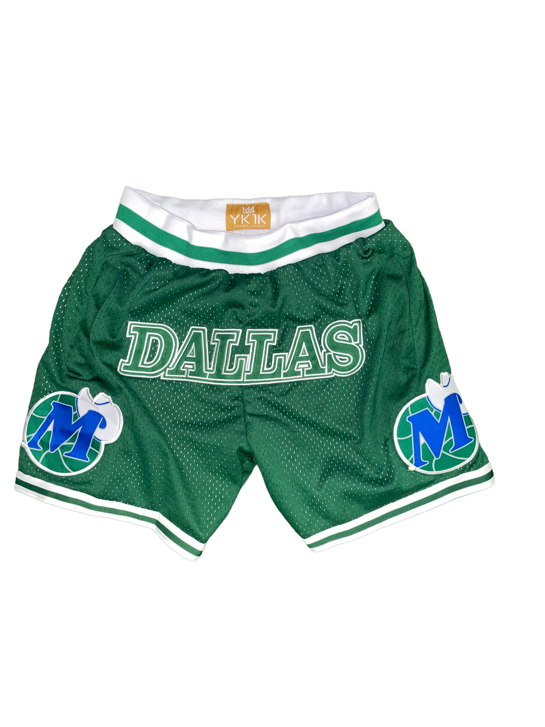 DALLAS MAVERICKS BASKETBALL SHORTS GREEN PRE-ORDER