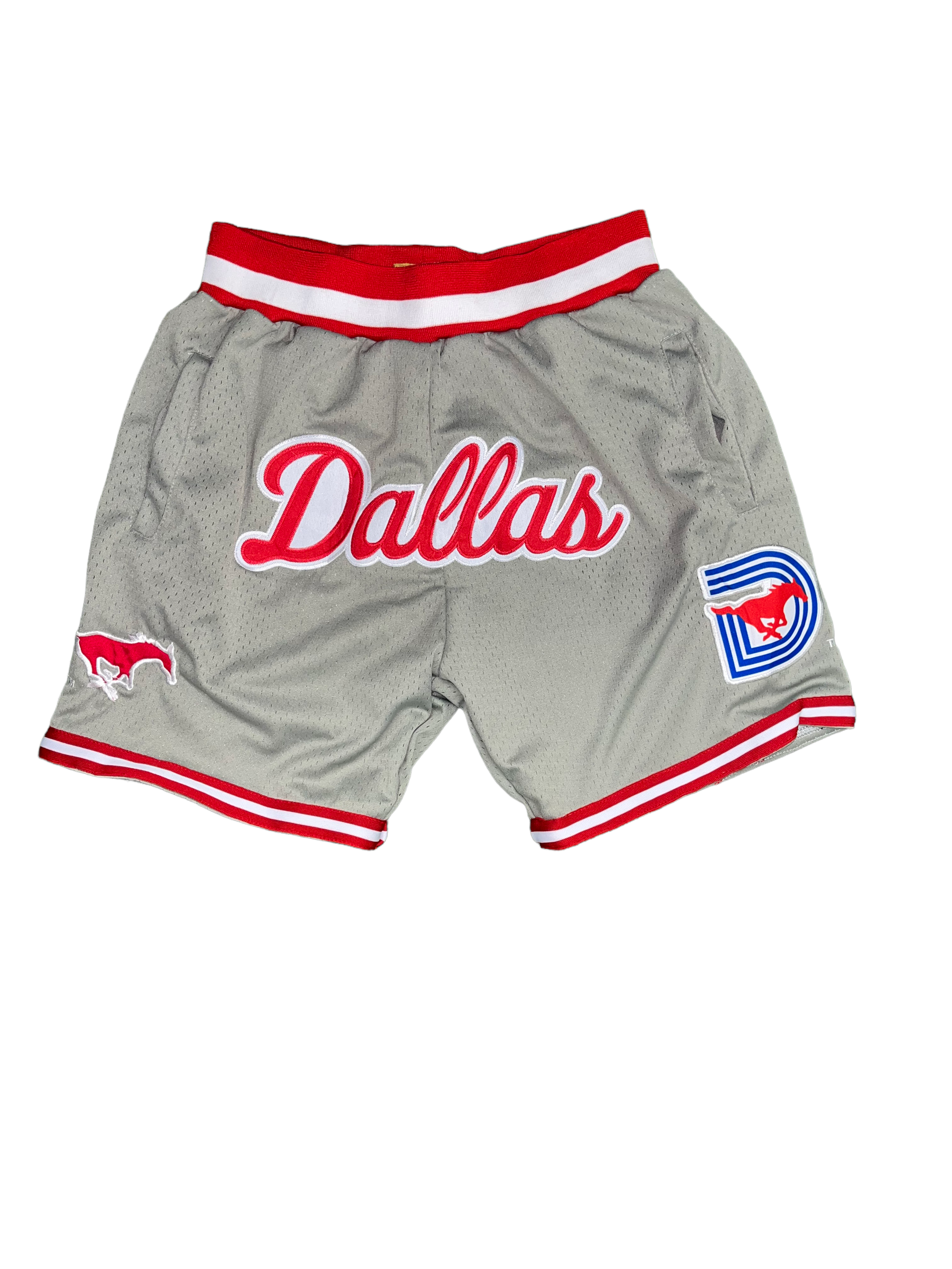SMU Basketball Shorts GREY PRE-ORDER