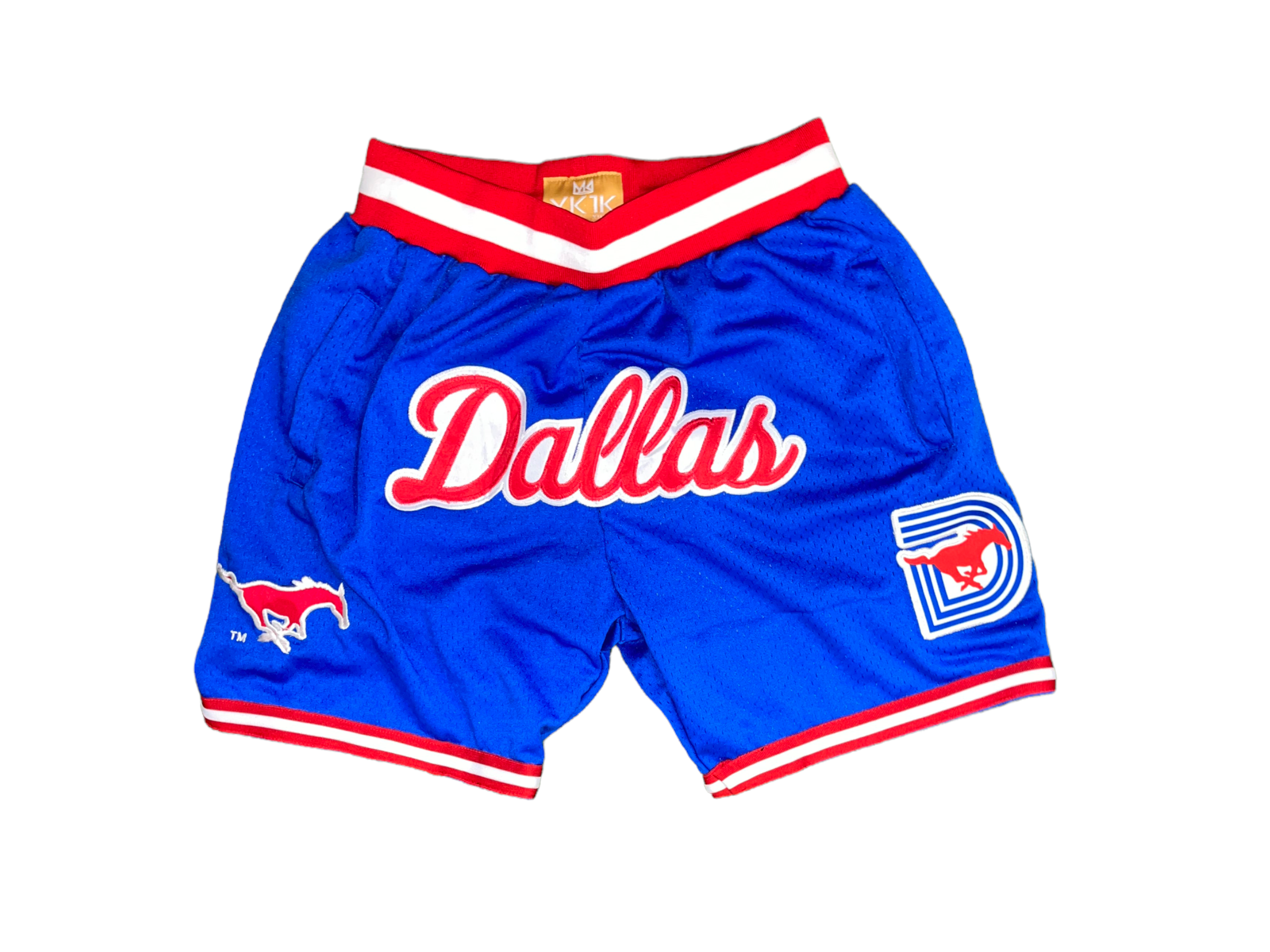 SMU Basketball Shorts BLUE PRE-ORDER