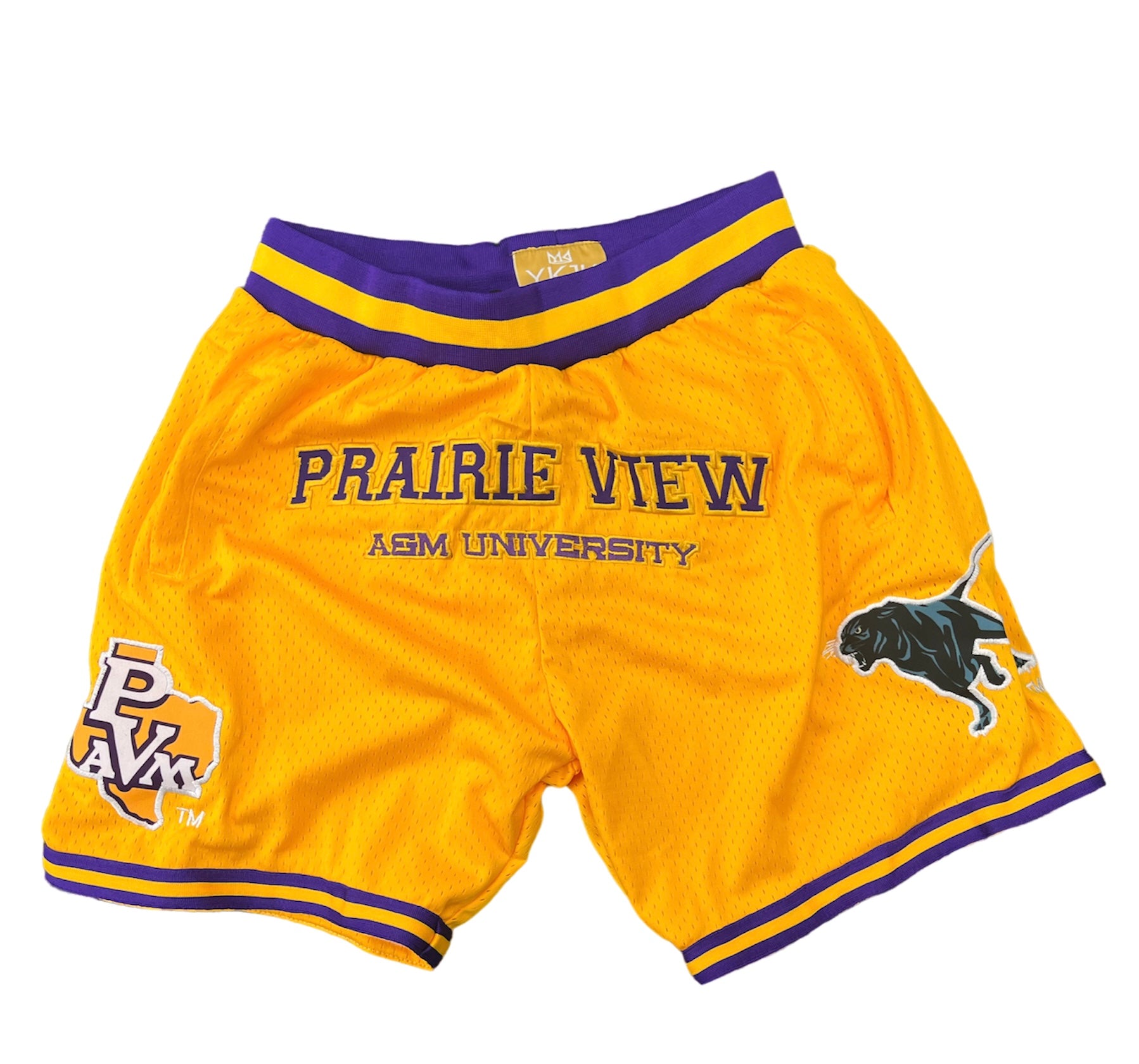 PVAMU BASKETBALL SHORTS  GOLD