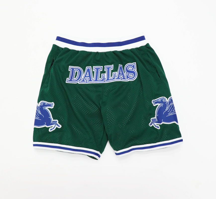 THIS IS DALLAS  Basketball Shorts GREEN