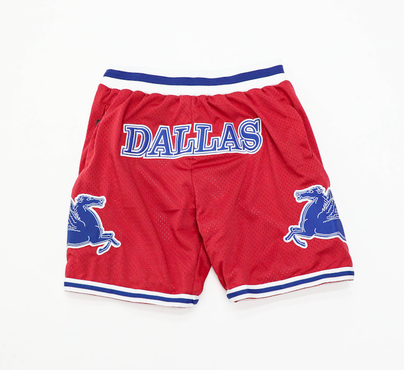 THIS IS DALLAS  Basketball Shorts RED
