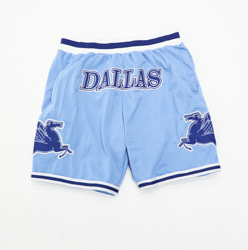 THIS IS DALLAS  Basketball Shorts BABY BLUE