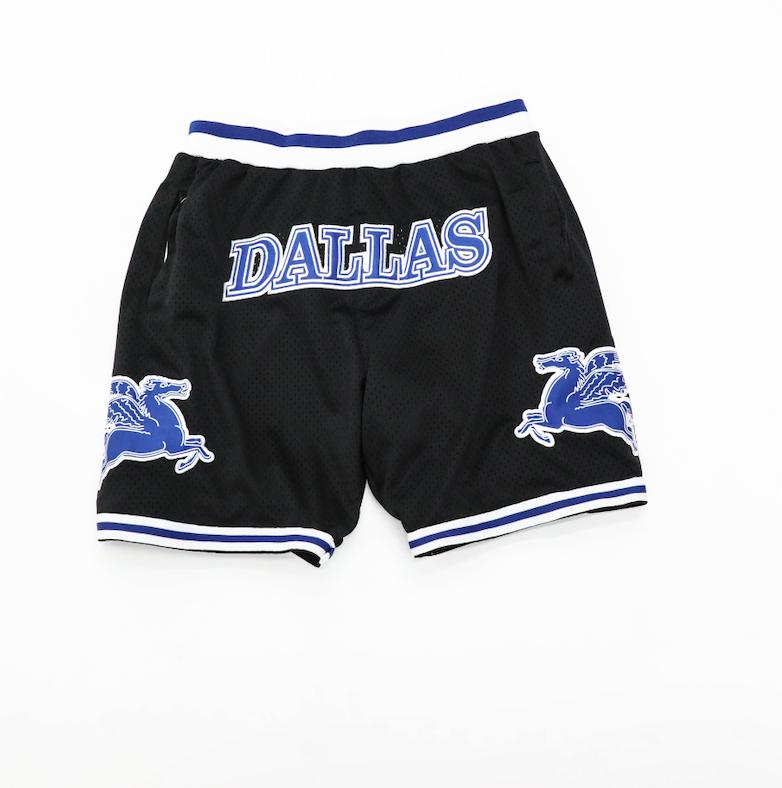 THIS IS DALLAS  Basketball Shorts BLACK