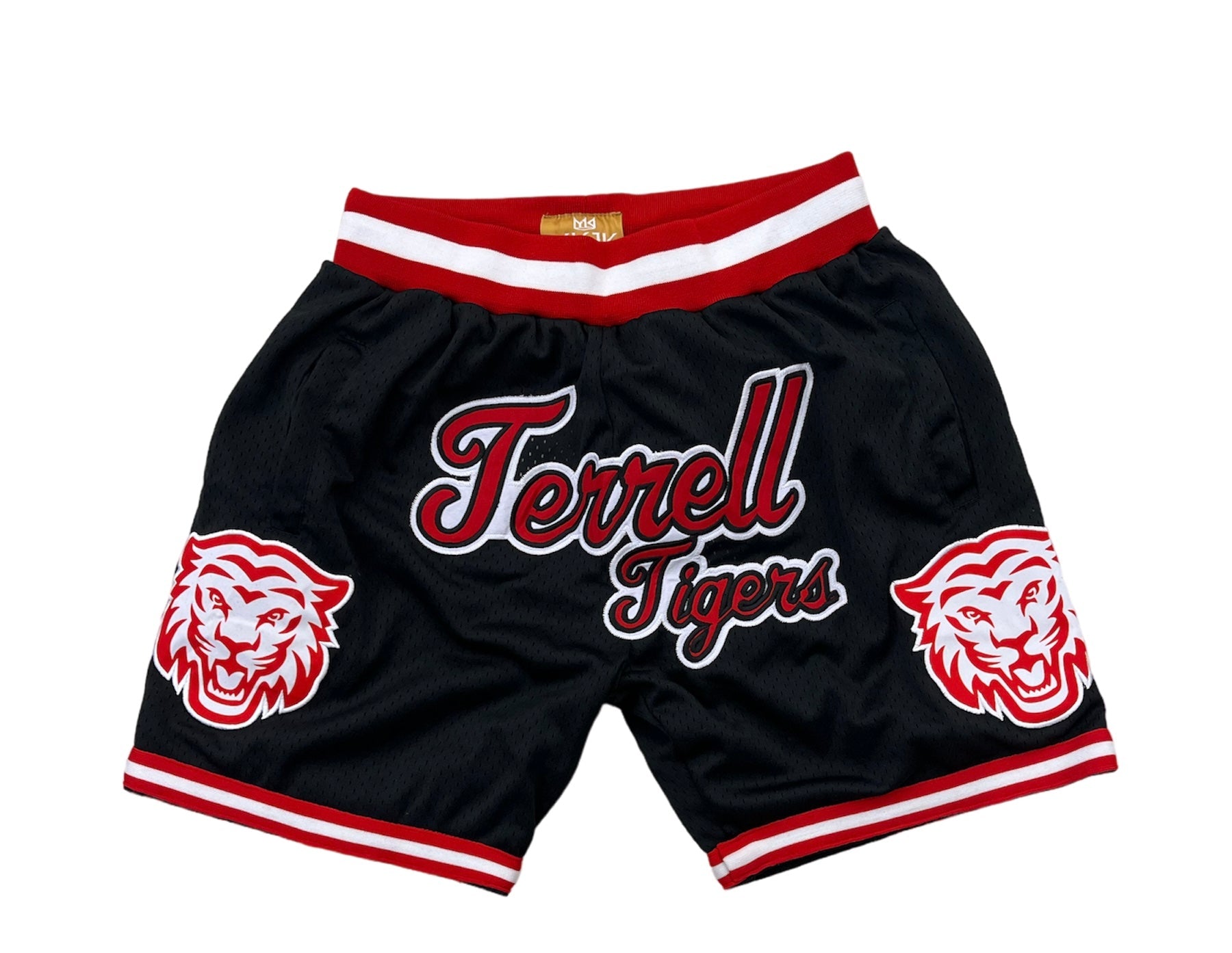 TERRELL TIGERS  BASKETBALL SHORTS BLACK PRE-ORDER