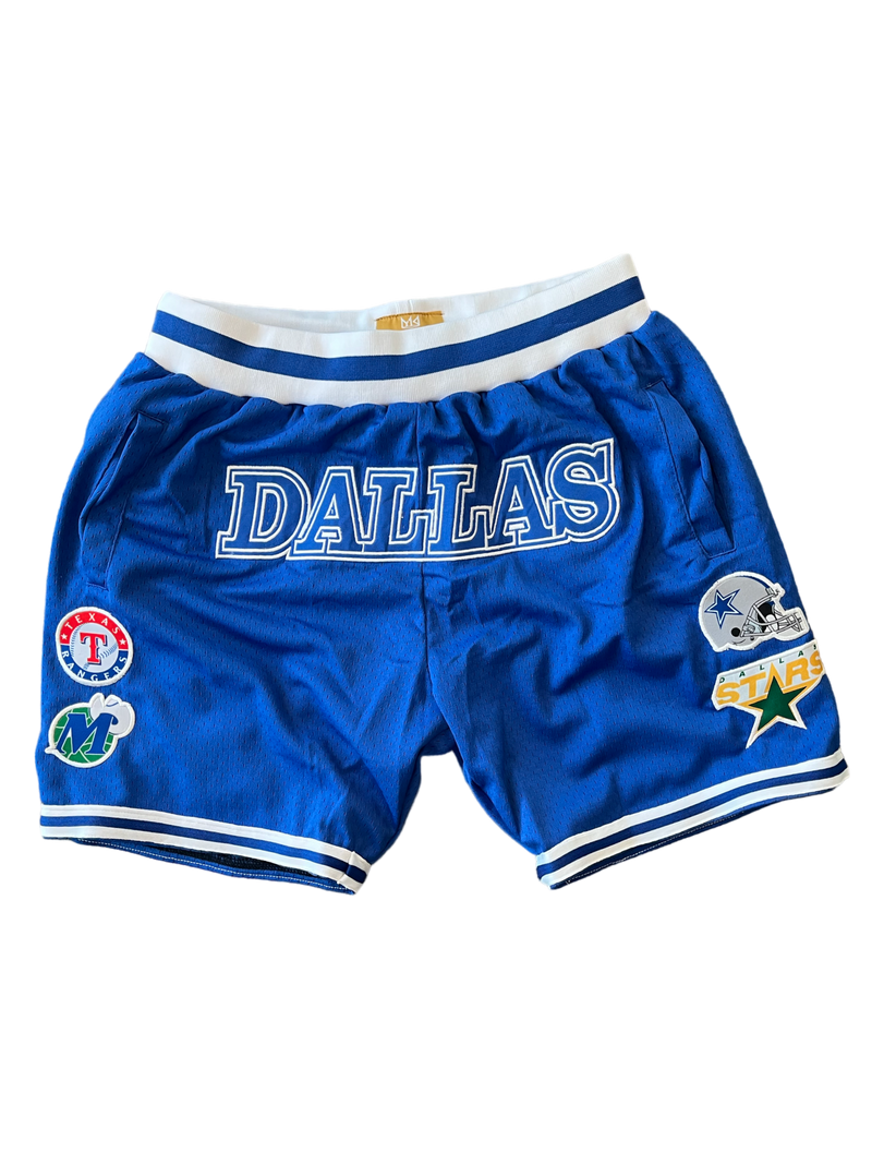 THIS IS DALLAS  Basketball Shorts ROYAL BLUE