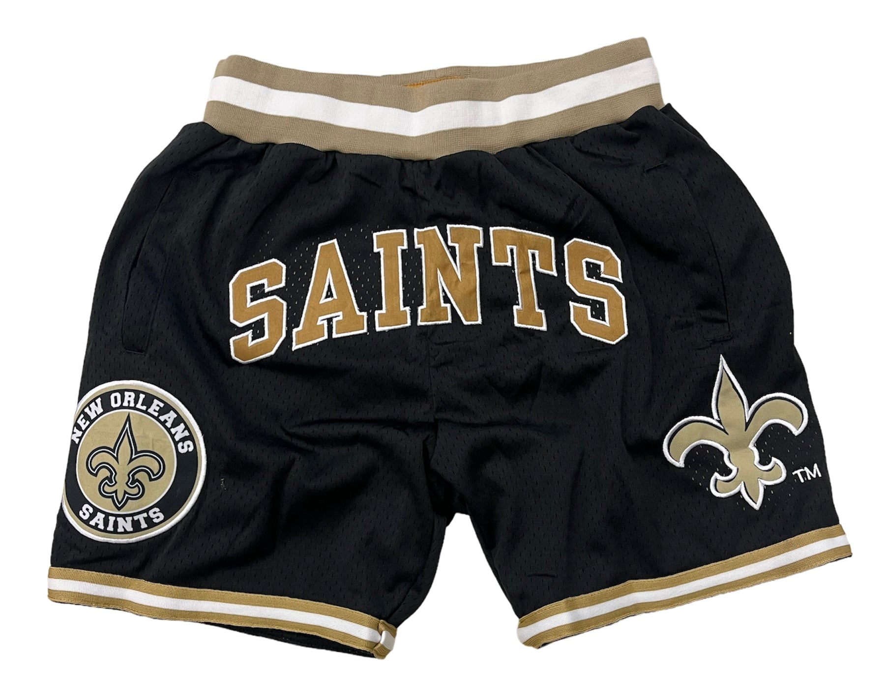 SAINTS Basketball Shorts  Black- PRE ORDER