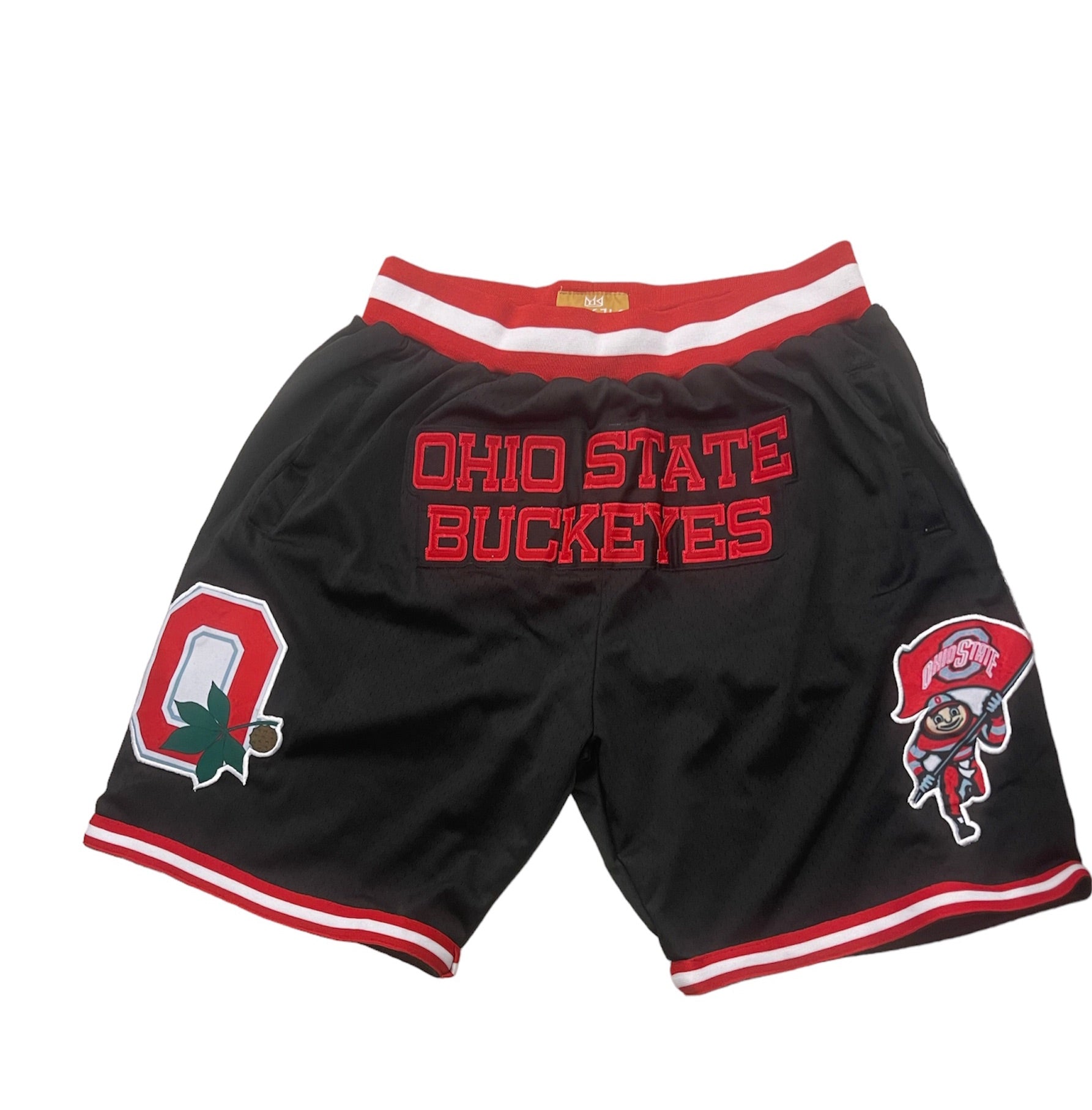 OHIO STATE BUCKEYES BASKETBALL SHORTS BLACK
