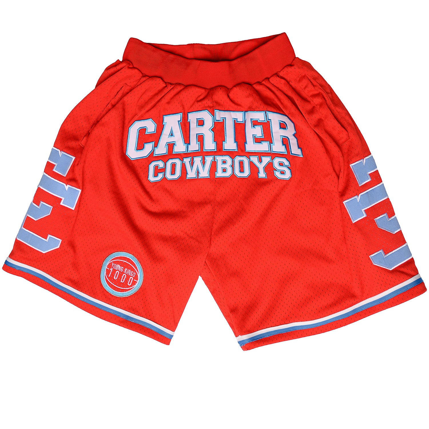 Dallas Carter Basketball Shorts Red