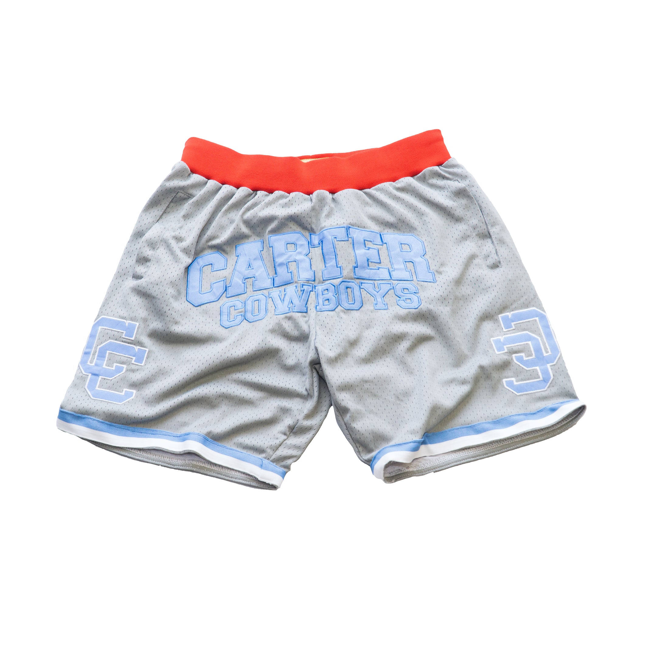 Dallas Carter Basketball Shorts GREY
