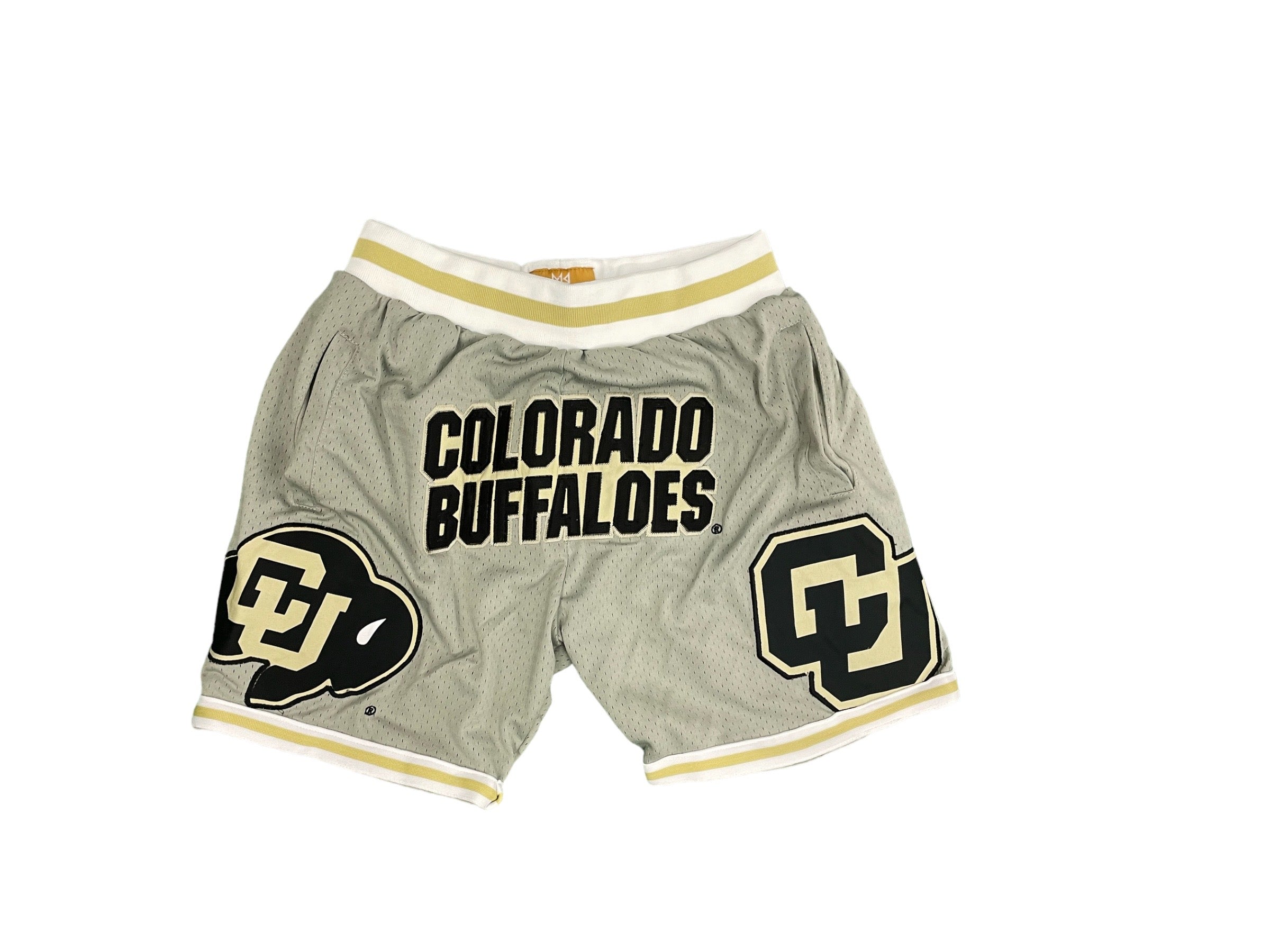UNIVERSITY OF COLORADO BASKETBALL SHORTS GREY 2.0