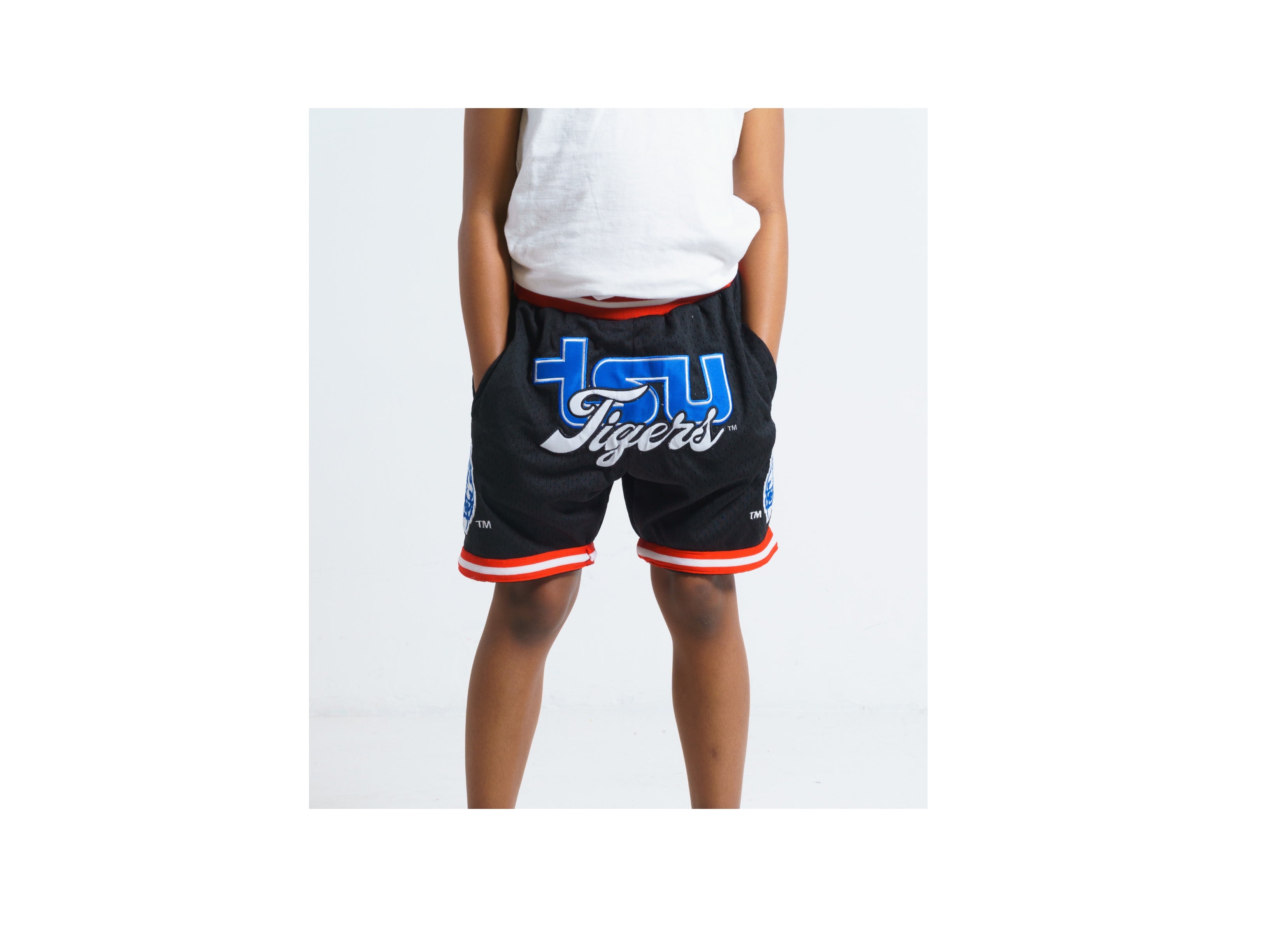 TSU TIGER BASKETBALL  SHORTS BLACK CHILDREN