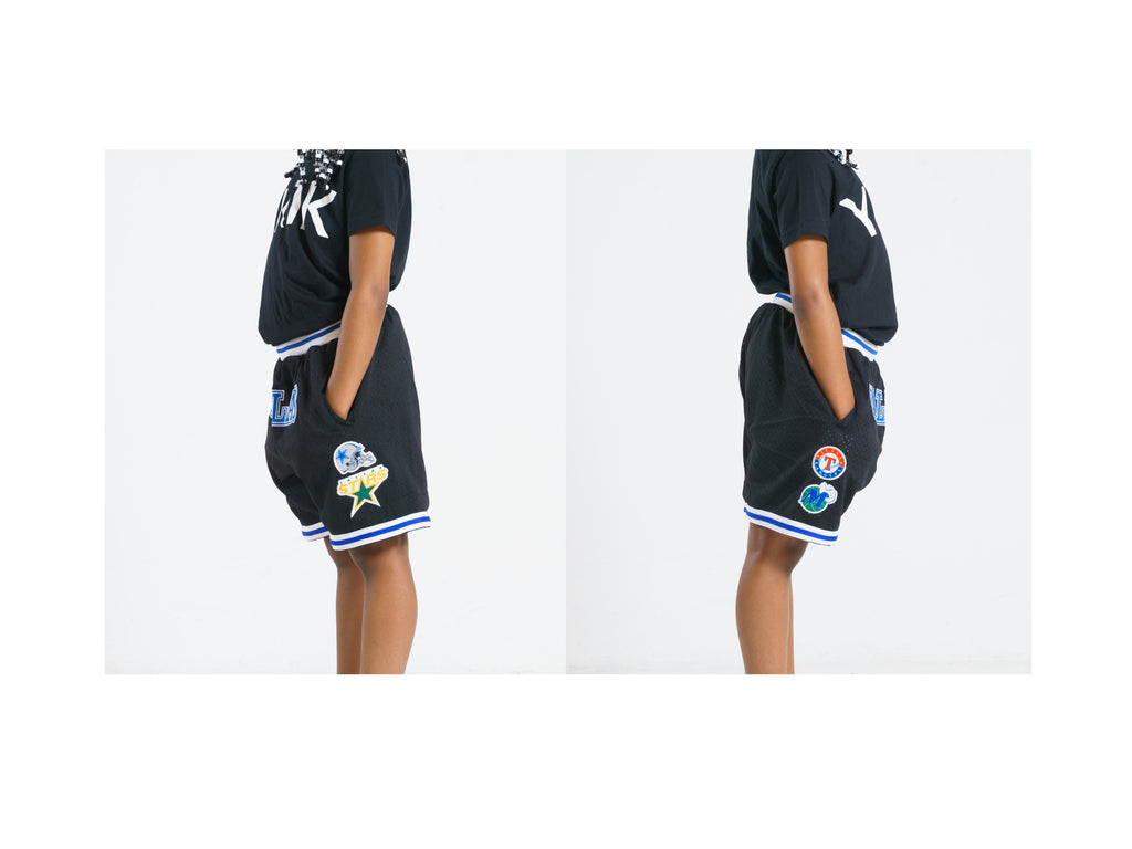 THIS IS DALLAS BASKETBALL but SHORTS BLACK CHILDREN