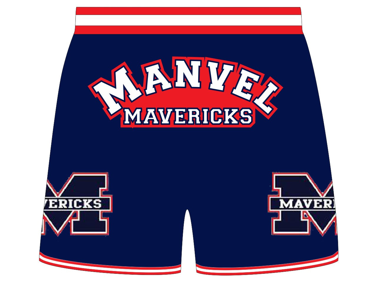 MANVEL HIGH SCHOOL BASKETBALL SHORTS PRE-ORDER