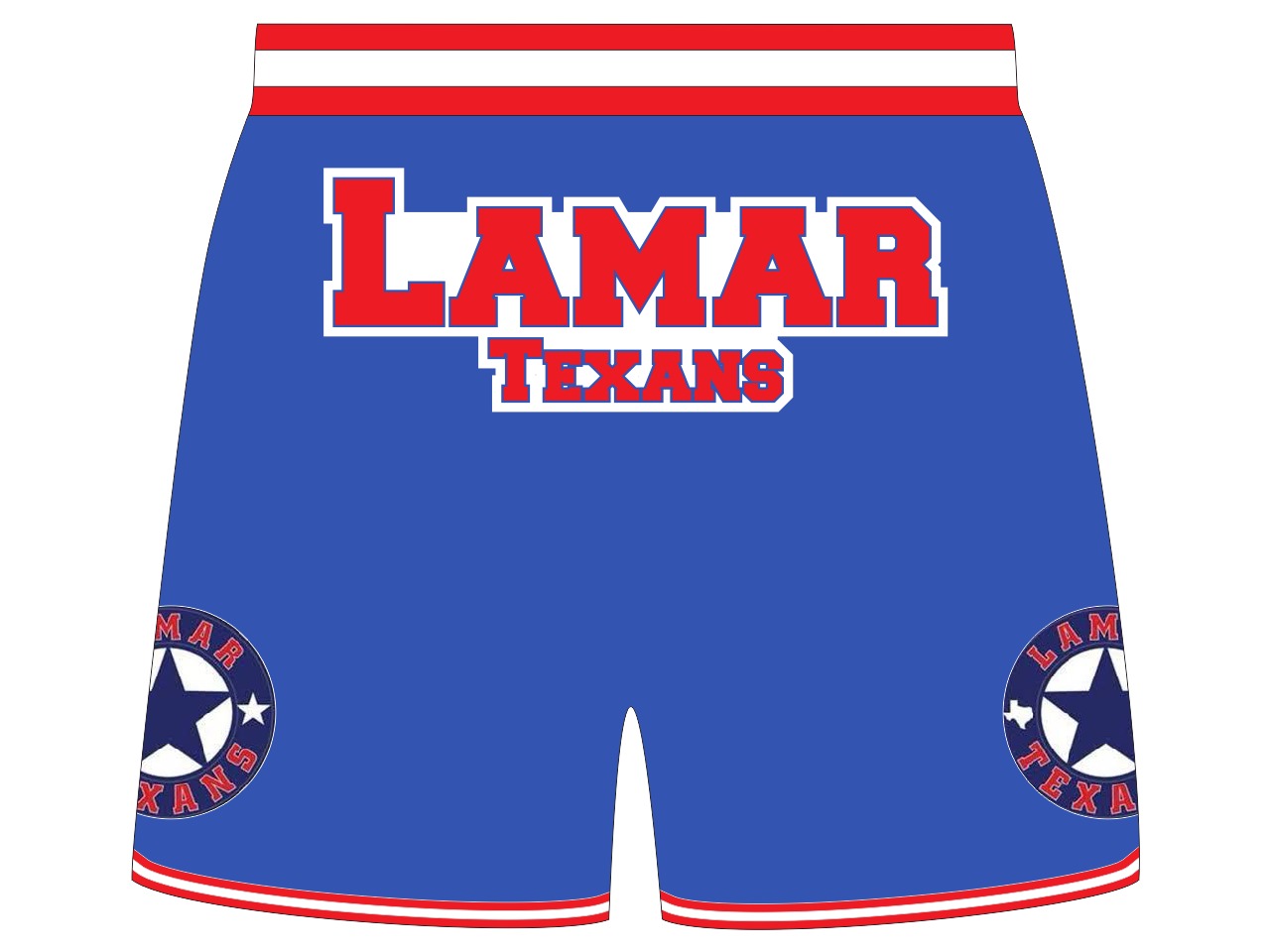 LAMAR HIGH SCHOOL BASKETBALL SHORTS