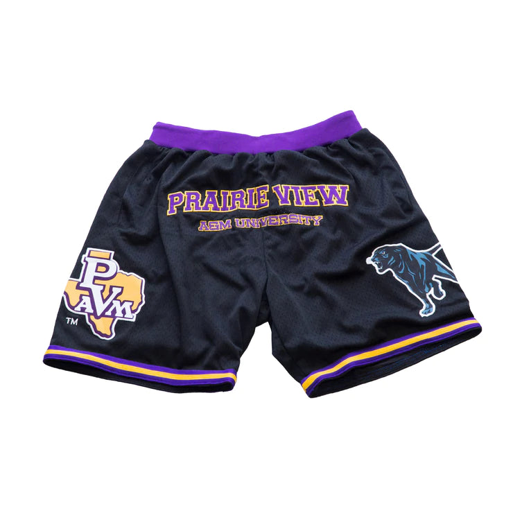 PVAMU BASKETBALL SHORTS BLACK