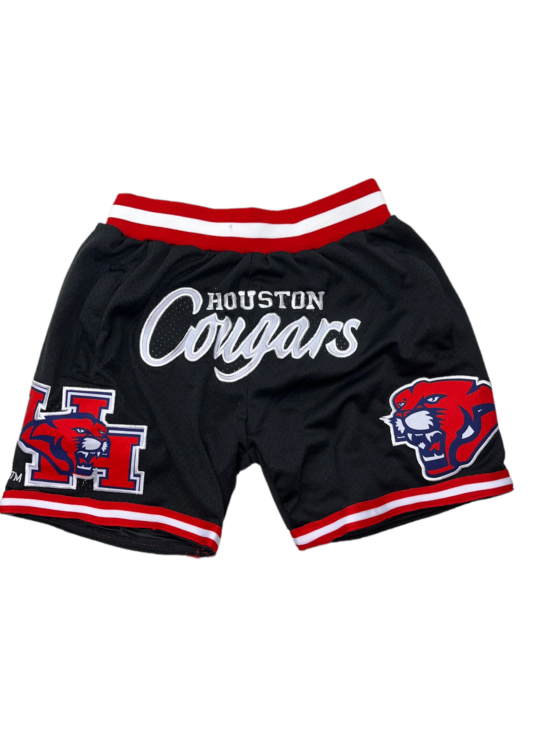 UNIVERSITY OF HOUSTON BASKETBALL SHORTS BLACK