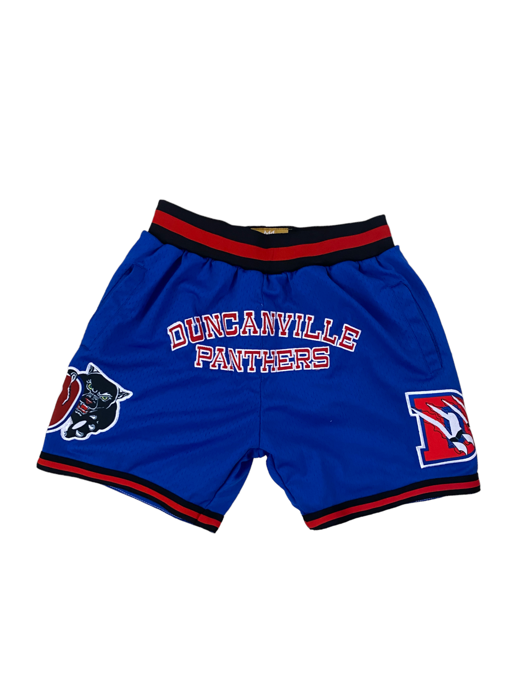 DUNCANVILLE BLUE BASKETBALL SHORTS