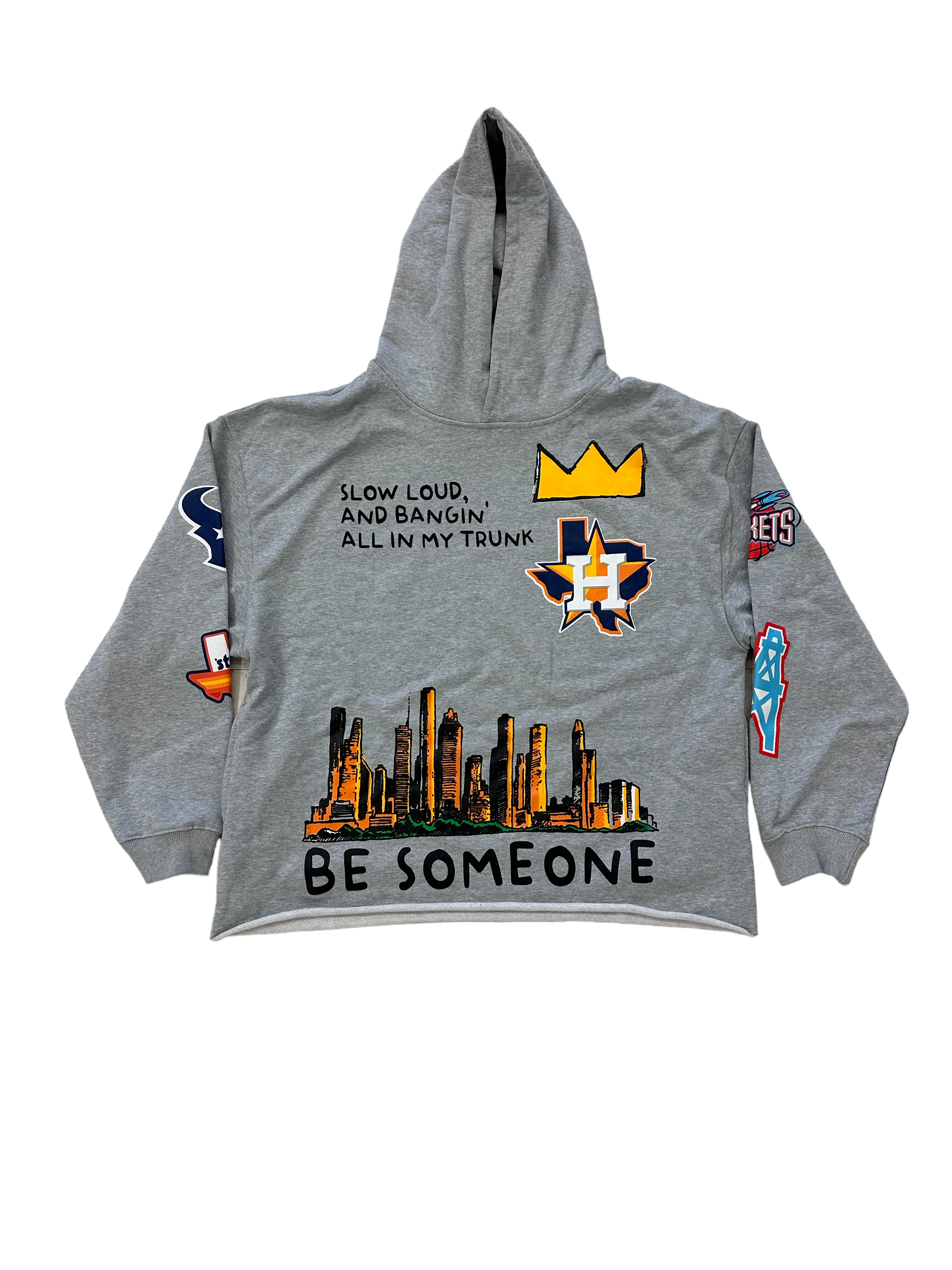 "THIS IS HOUSTON" HOODIE GREY