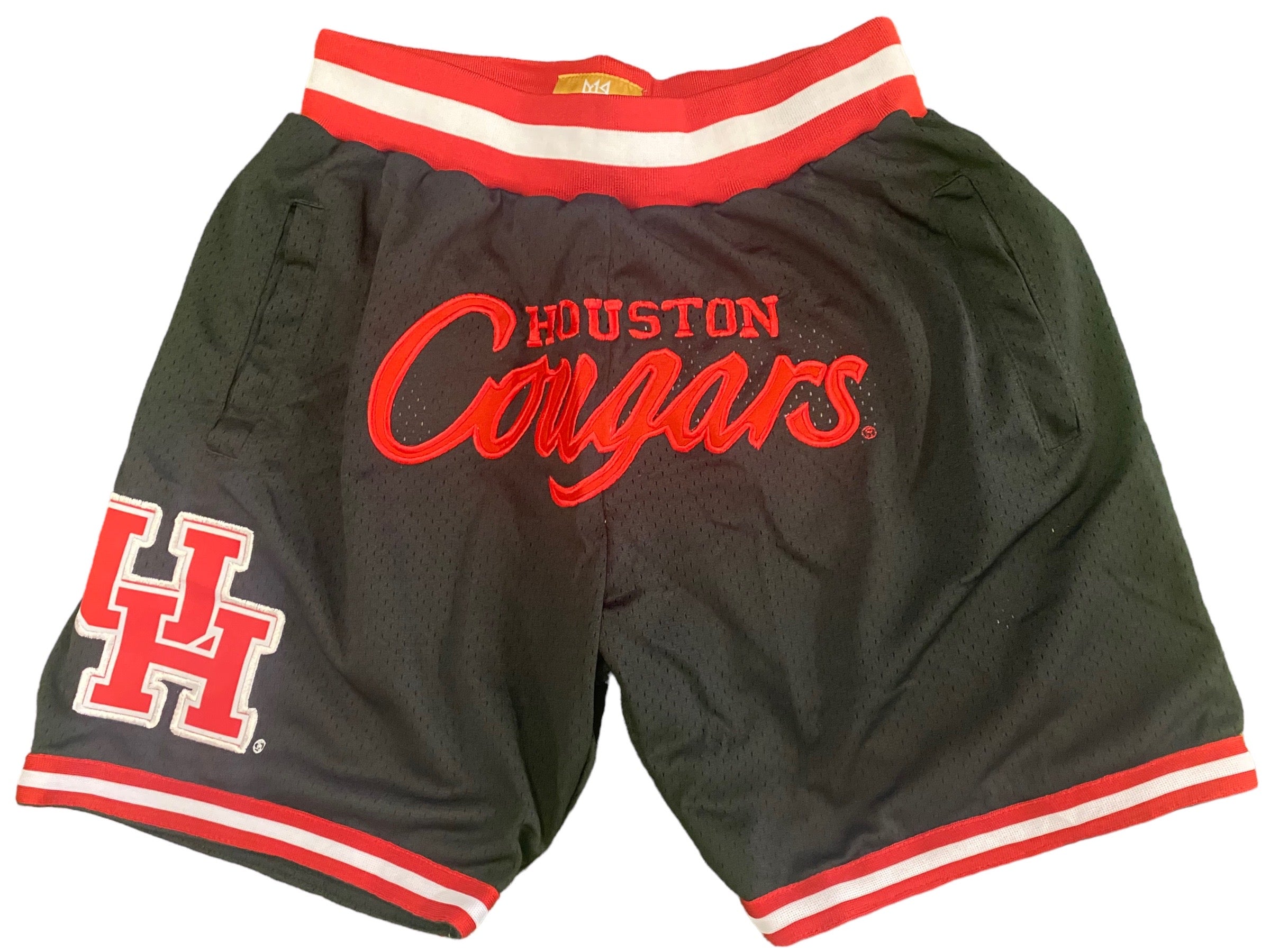 UNIVERSITY OF HOUSTON BASKETBALL SHORTS BLACK 1.0