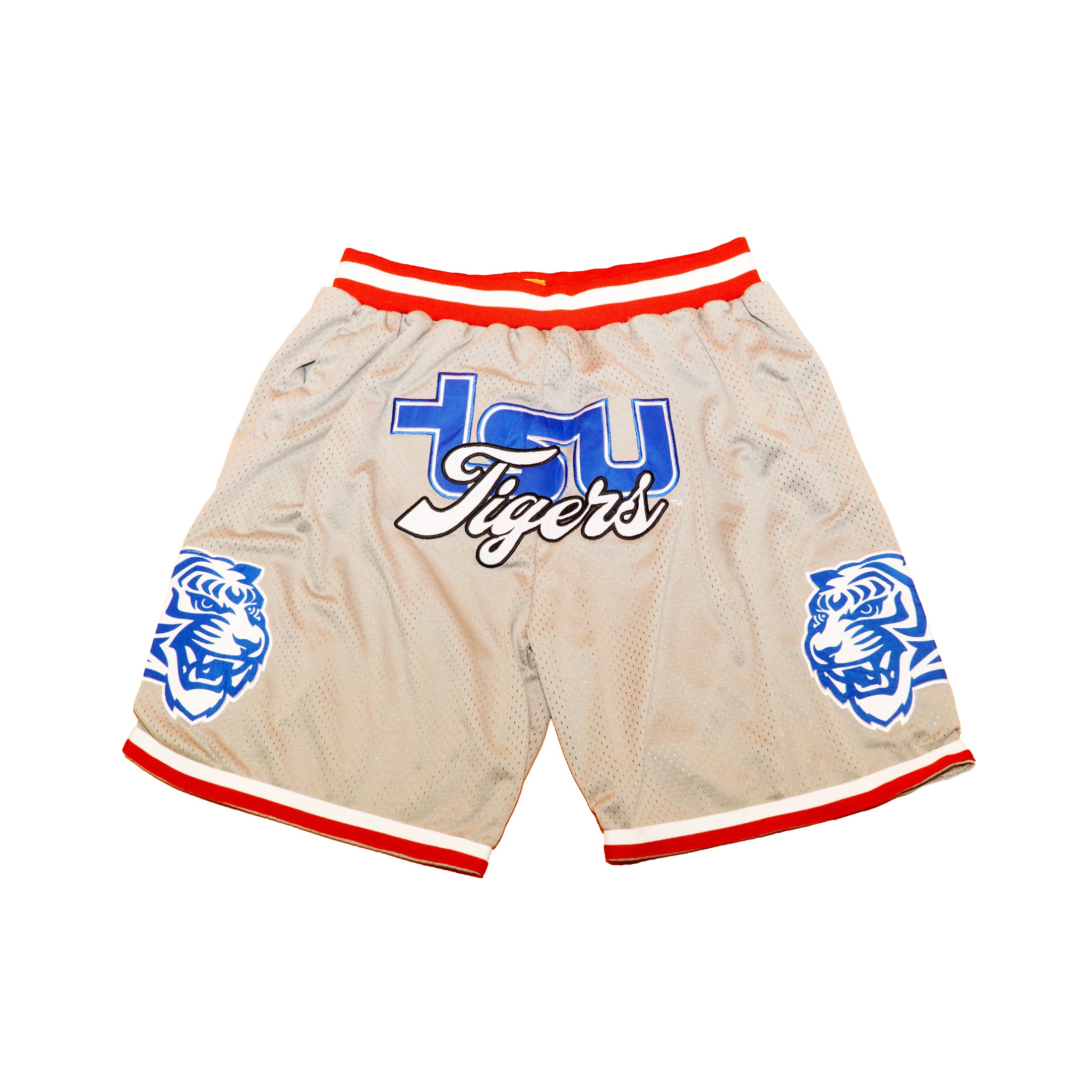 TSU TIGER BASKETBALL SHORTS GREY