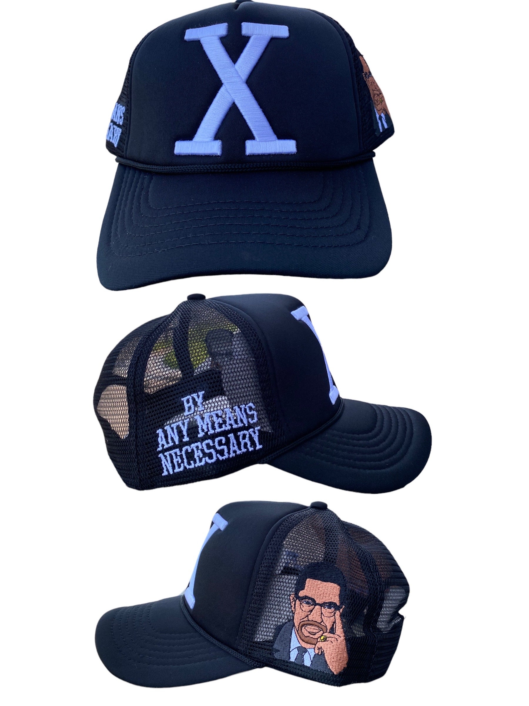 MALCOLM X TRUCKER HATS