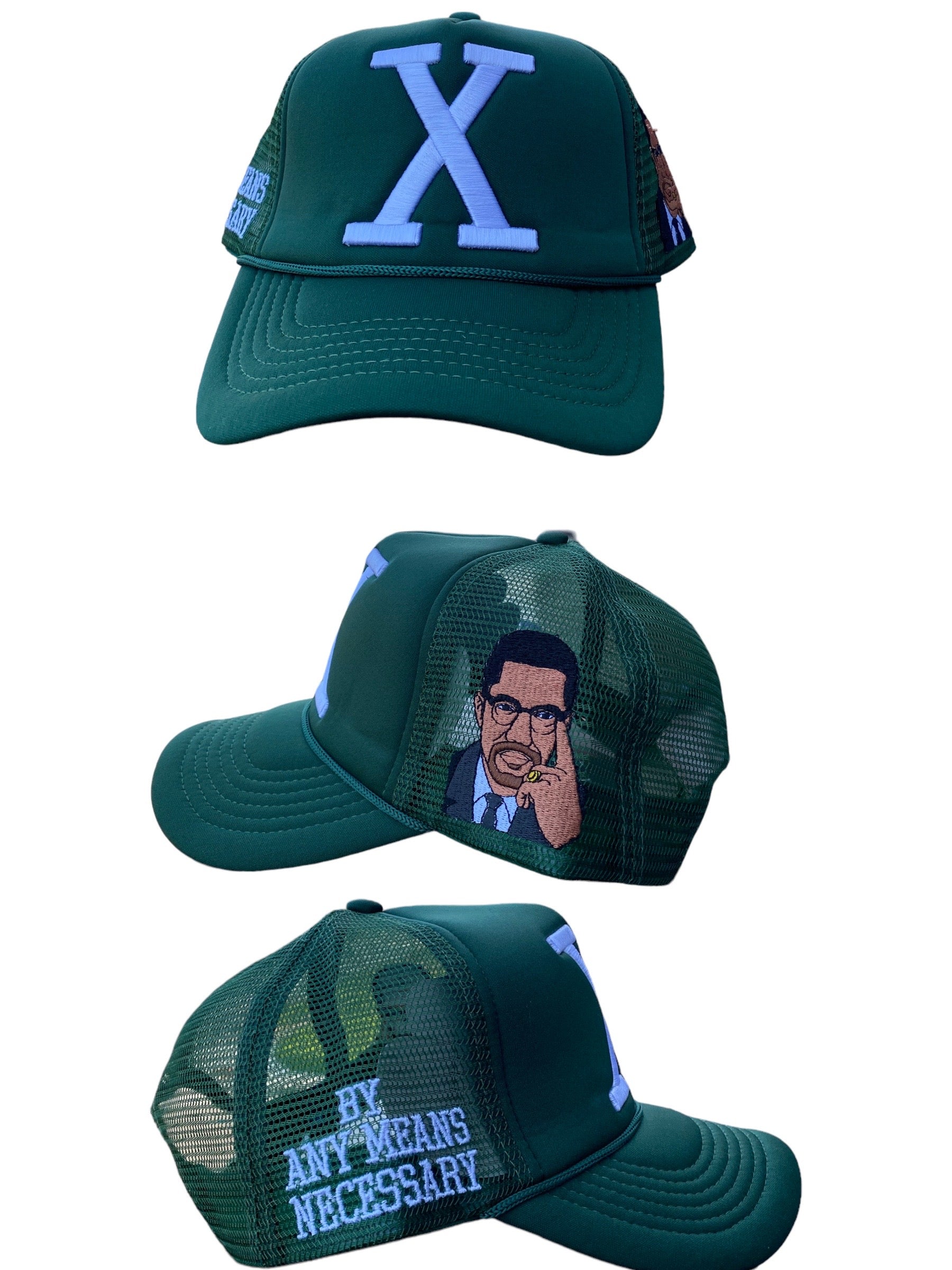 MALCOLM X TRUCKER HATS