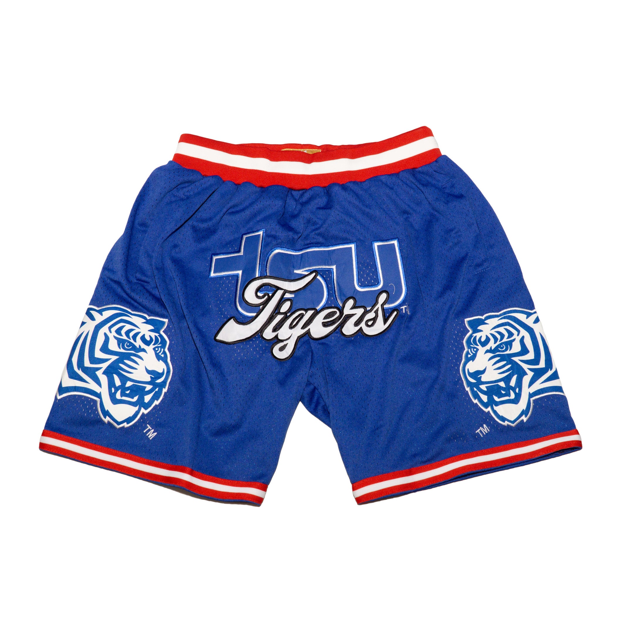 TSU TIGER BASKETBALL SHORTS BLUE